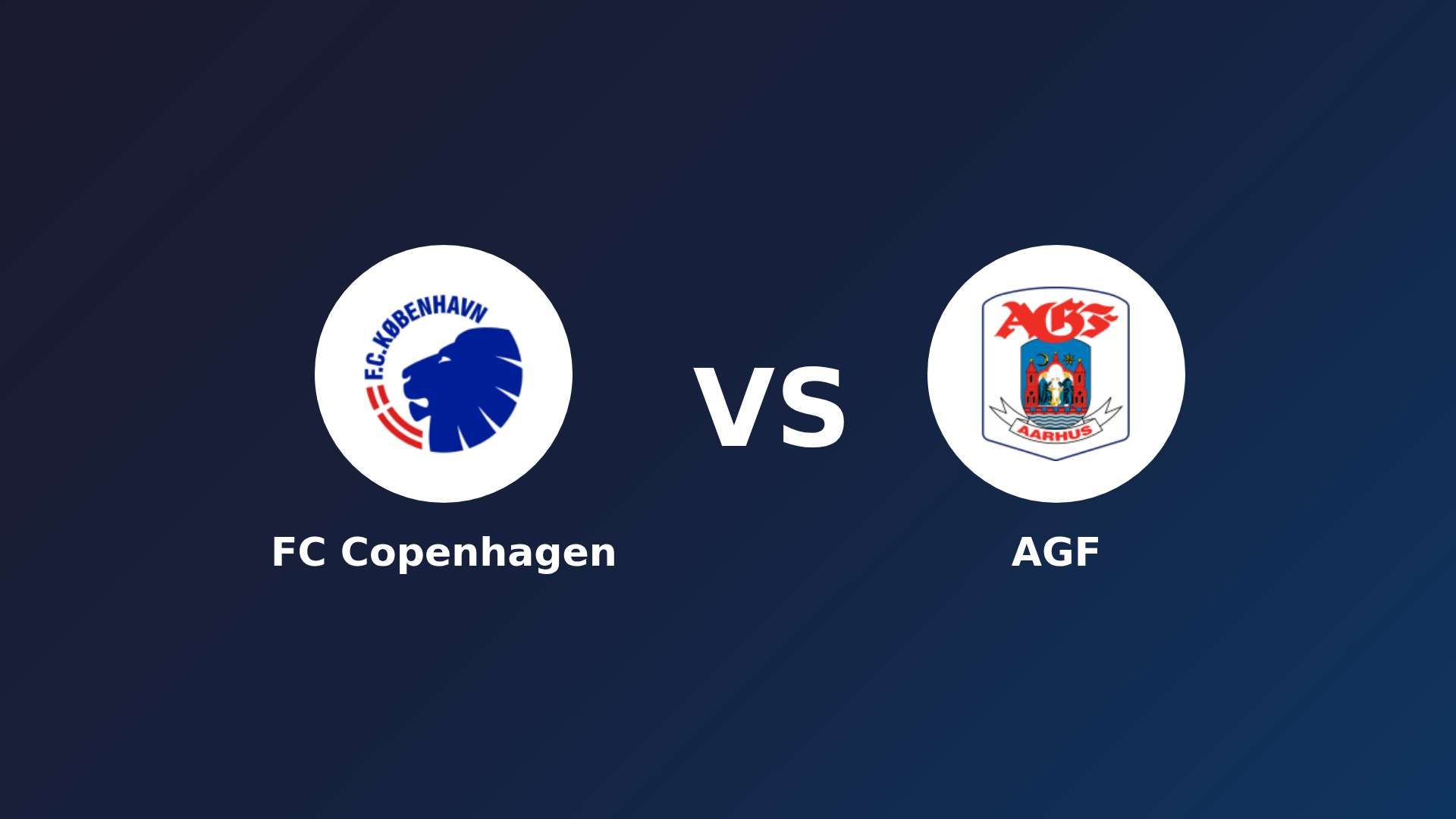 FC København vs AGF
