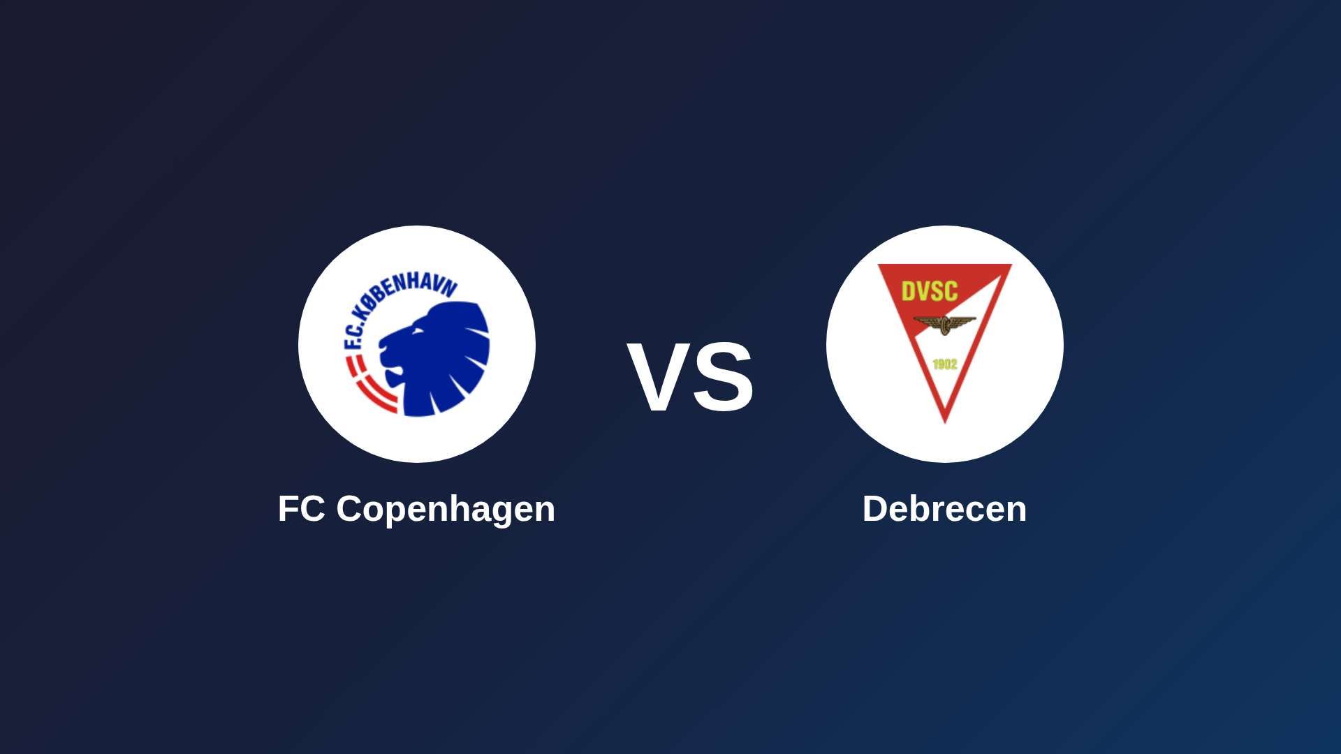 FC København vs Debrecen