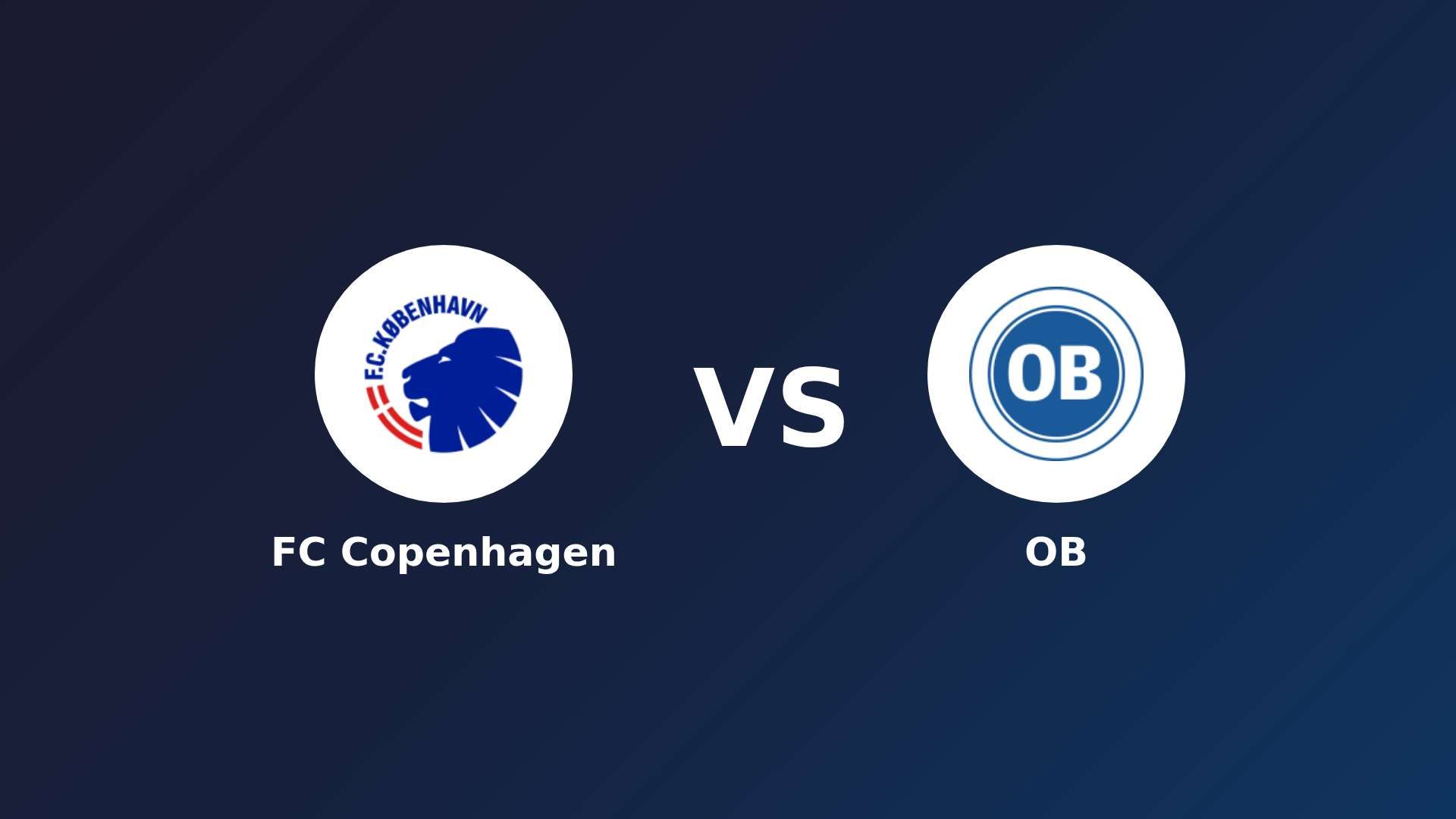 FC København vs Odense BK