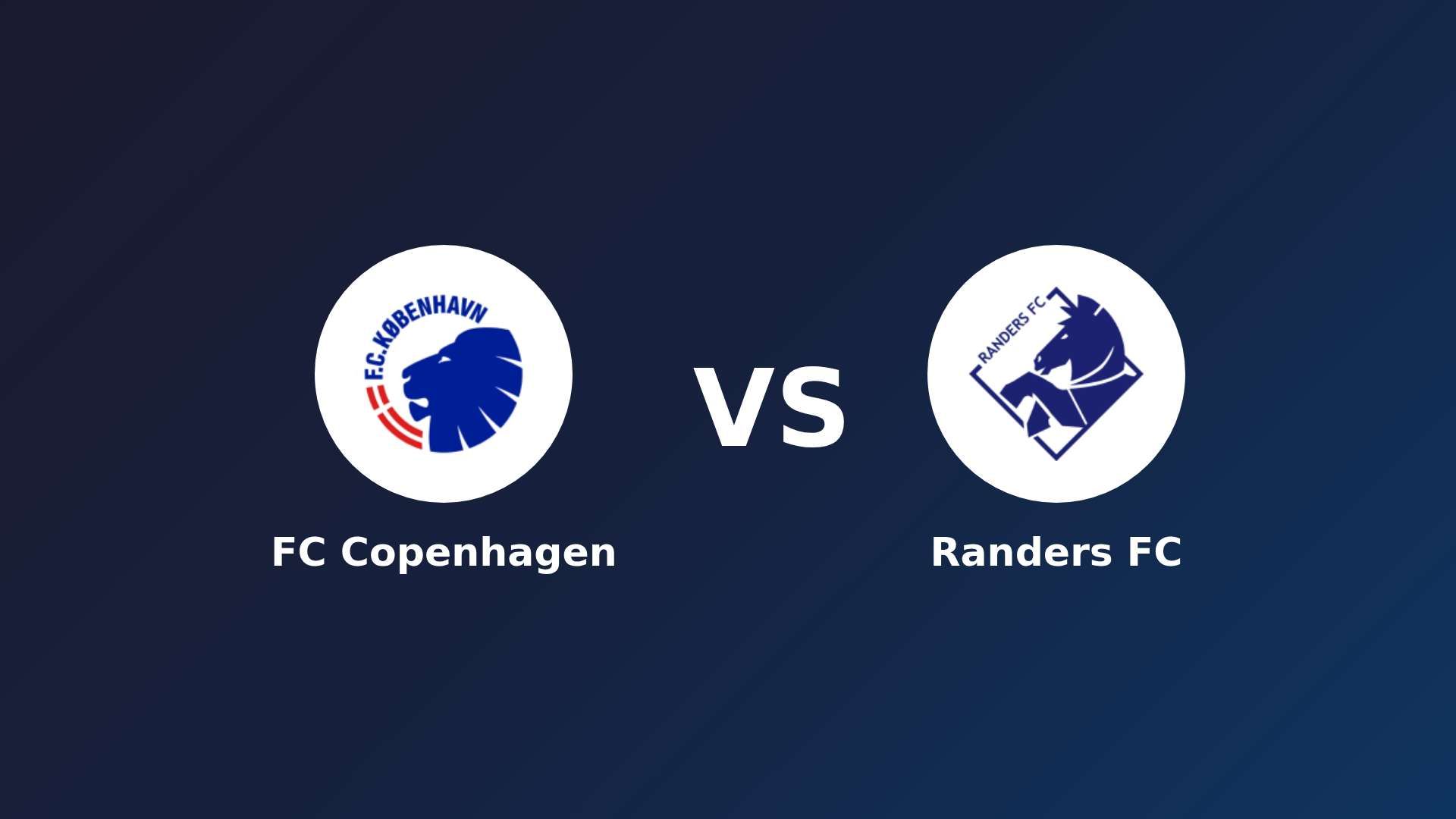 FC København vs Randers FC