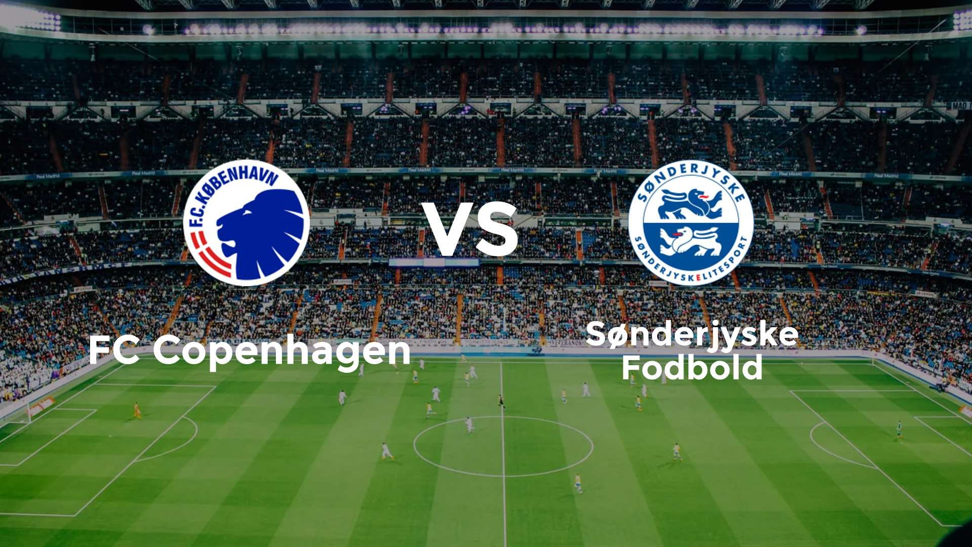 FC København vs Sønderjyske Fodbold