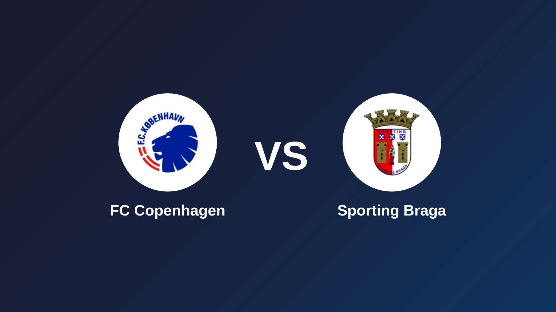 FC København vs Sporting Braga