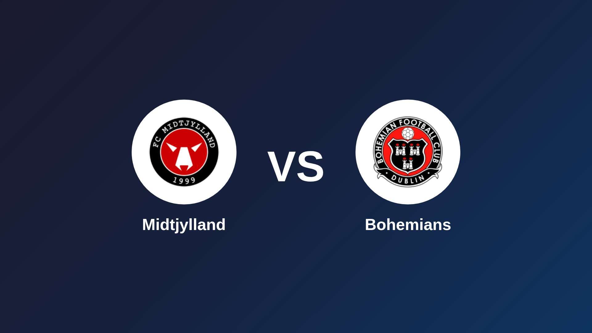 FC Midtjylland vs Bohemians