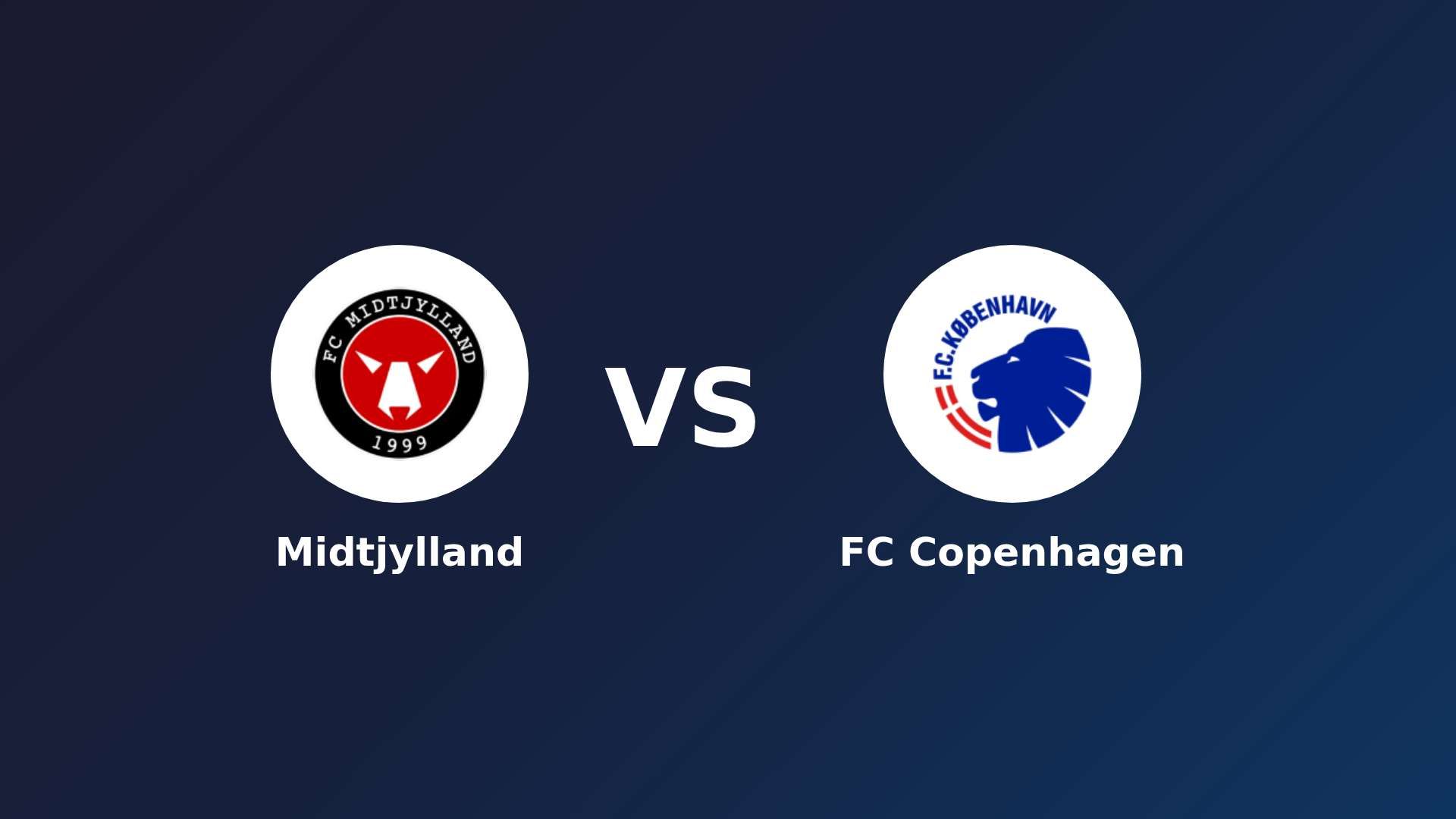 FC Midtjylland vs FC København