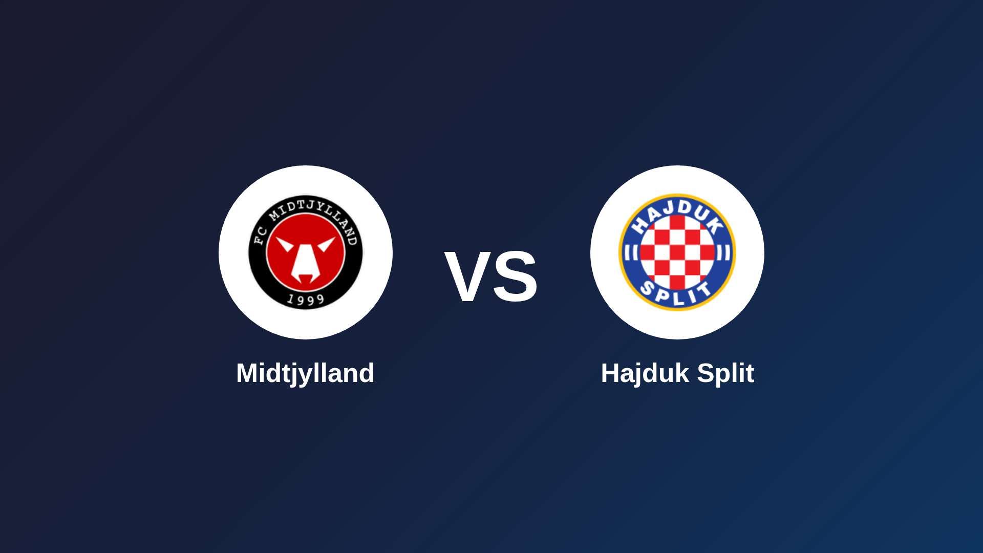 FC Midtjylland vs Hajduk Split
