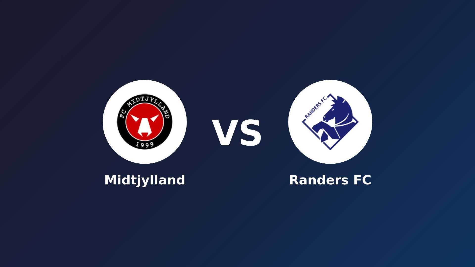 FC Midtjylland vs Randers FC