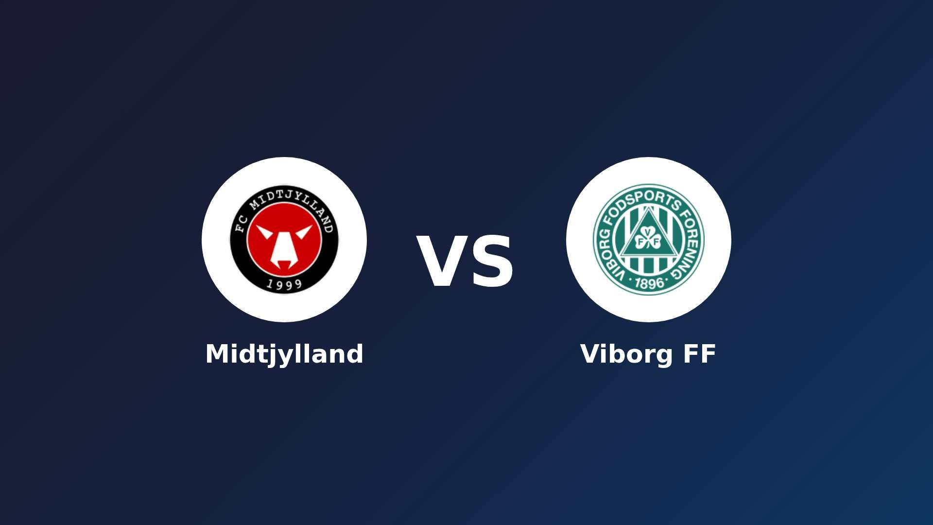 FC Midtjylland vs Viborg FF
