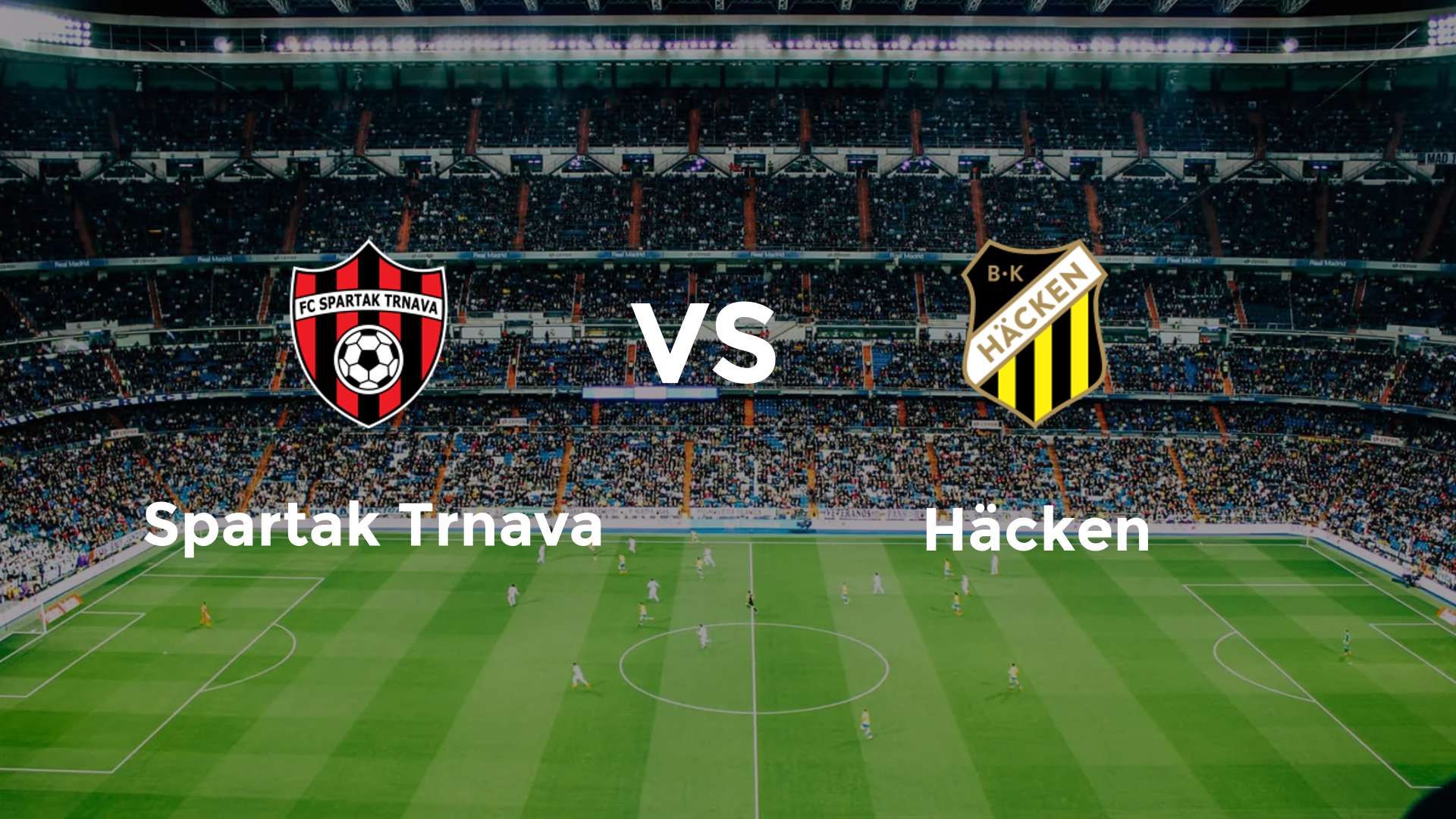 FC Spartak Trnava vs BK Häcken