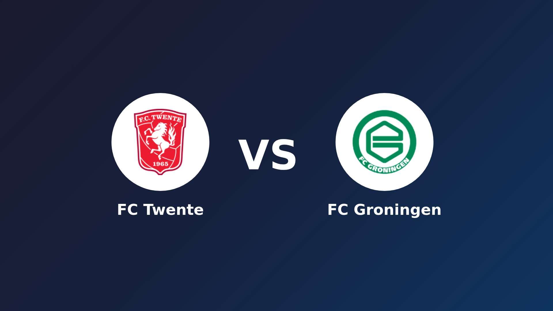 FC Twente vs FC Groningen