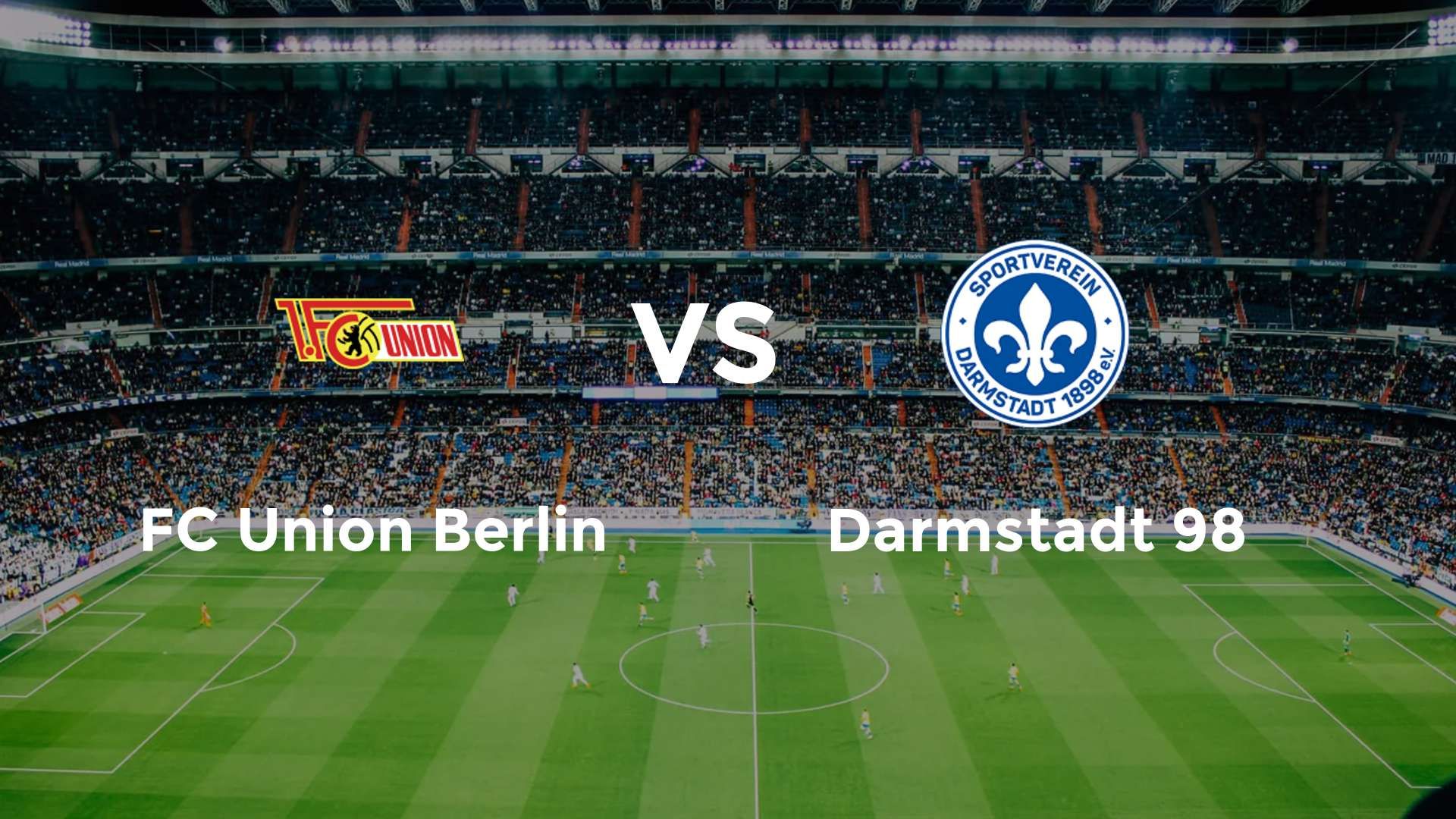 FC Union Berlin vs Darmstadt 98