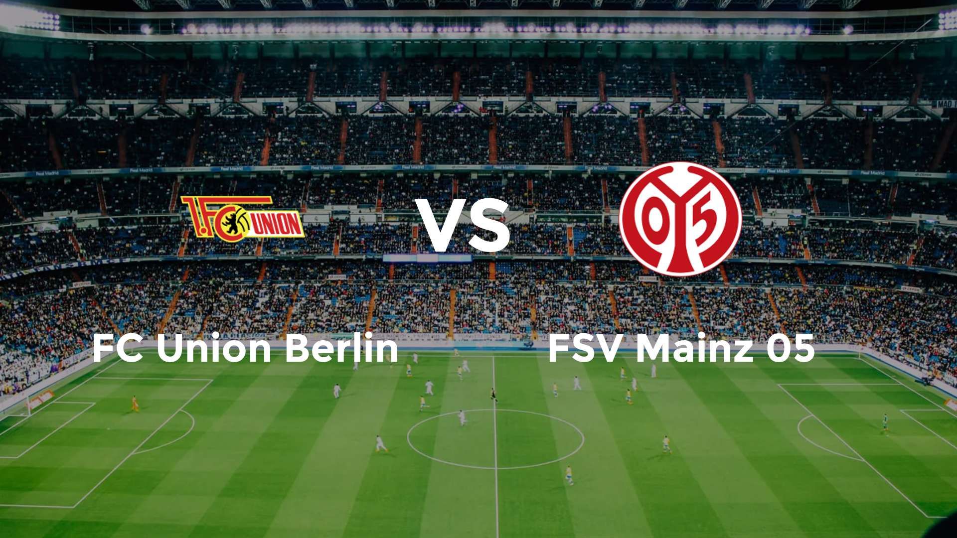 FC Union Berlin vs FSV Mainz 05
