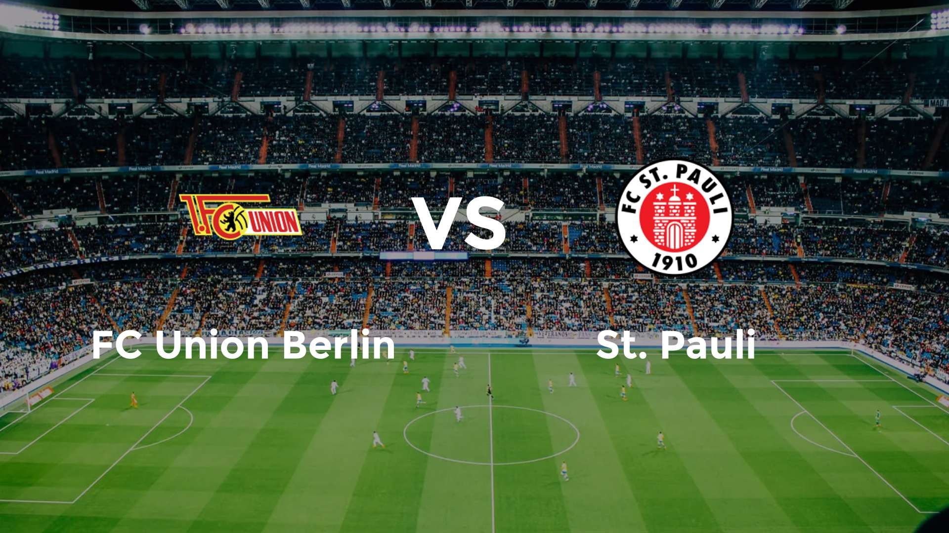 FC Union Berlin vs St. Pauli