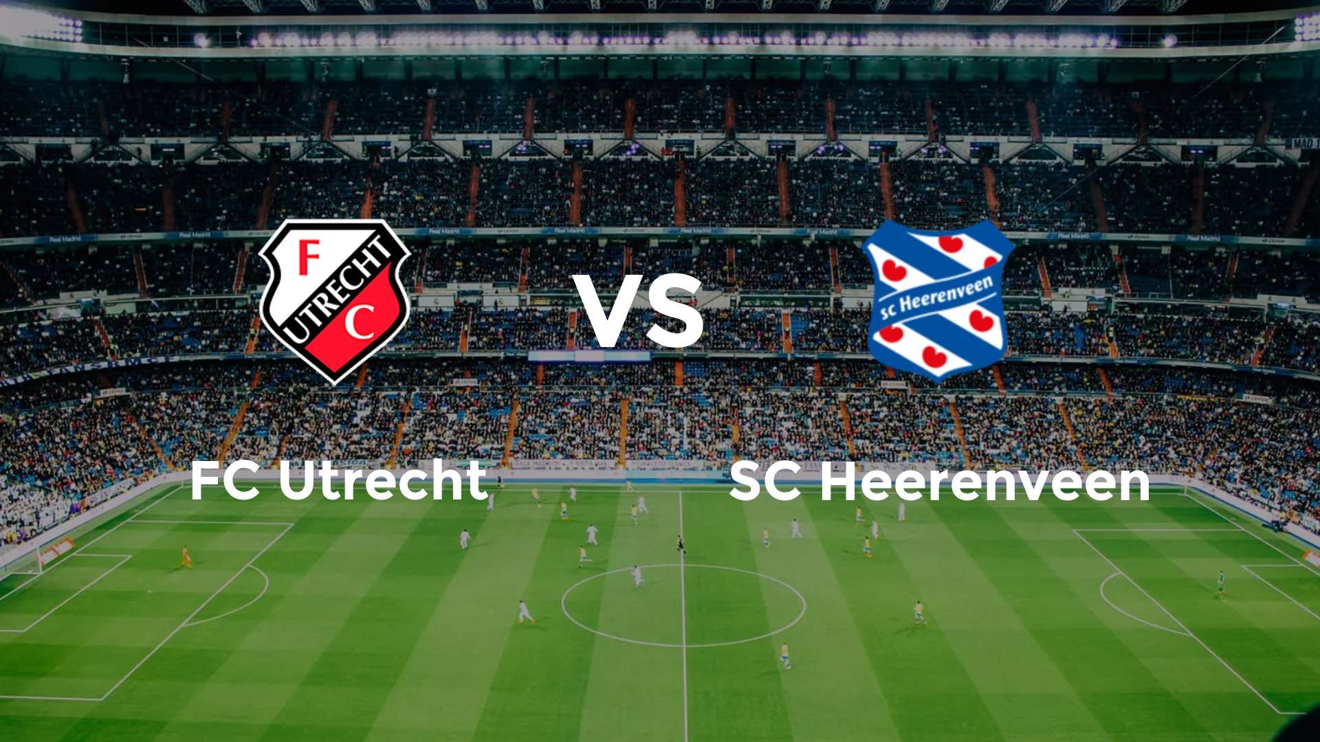 FC Utrecht vs SC Heerenveen