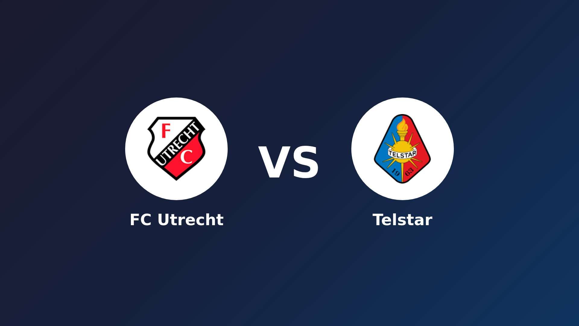 FC Utrecht vs Telstar