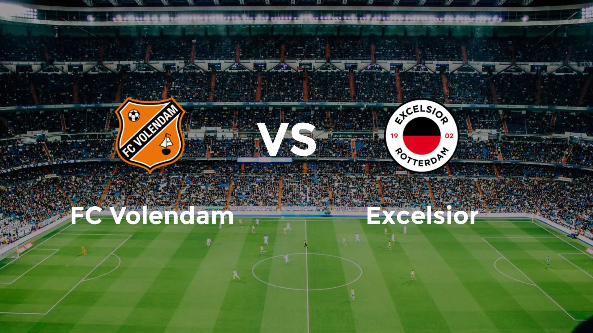 FC Volendam vs Excelsior