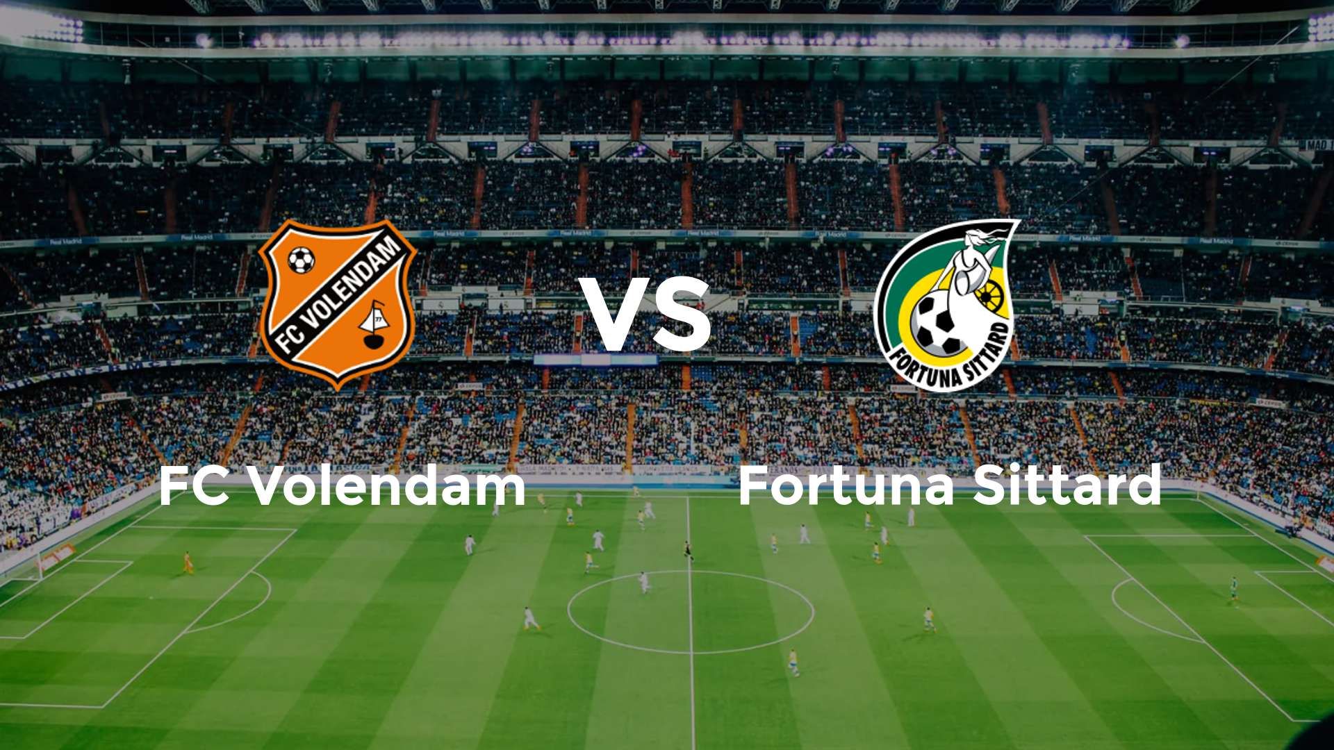 FC Volendam vs Fortuna Sittard