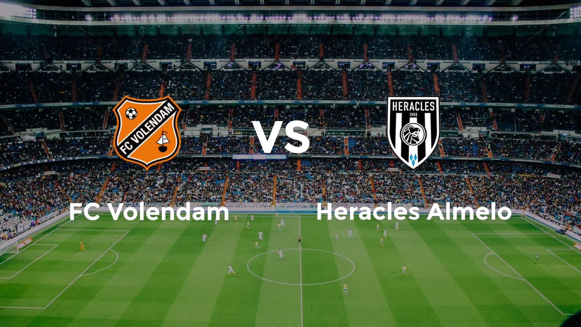 FC Volendam vs Heracles Almelo