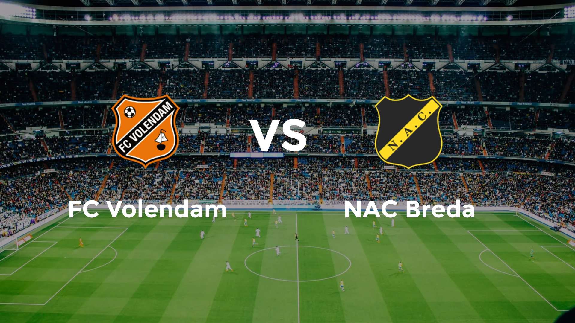 FC Volendam vs NAC Breda
