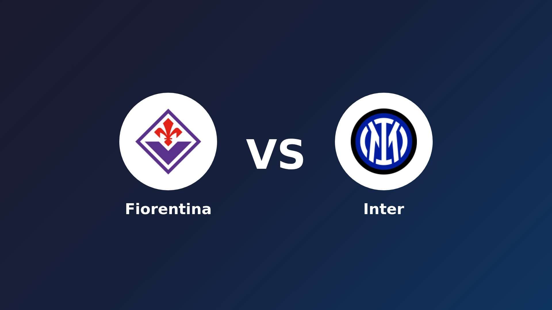 Fiorentina vs Inter
