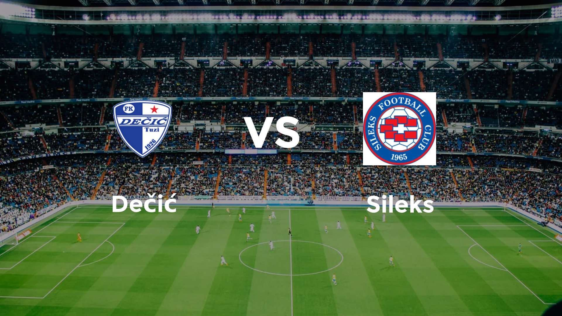 FK Dečić Tuzi vs FK Sileks Kratovo