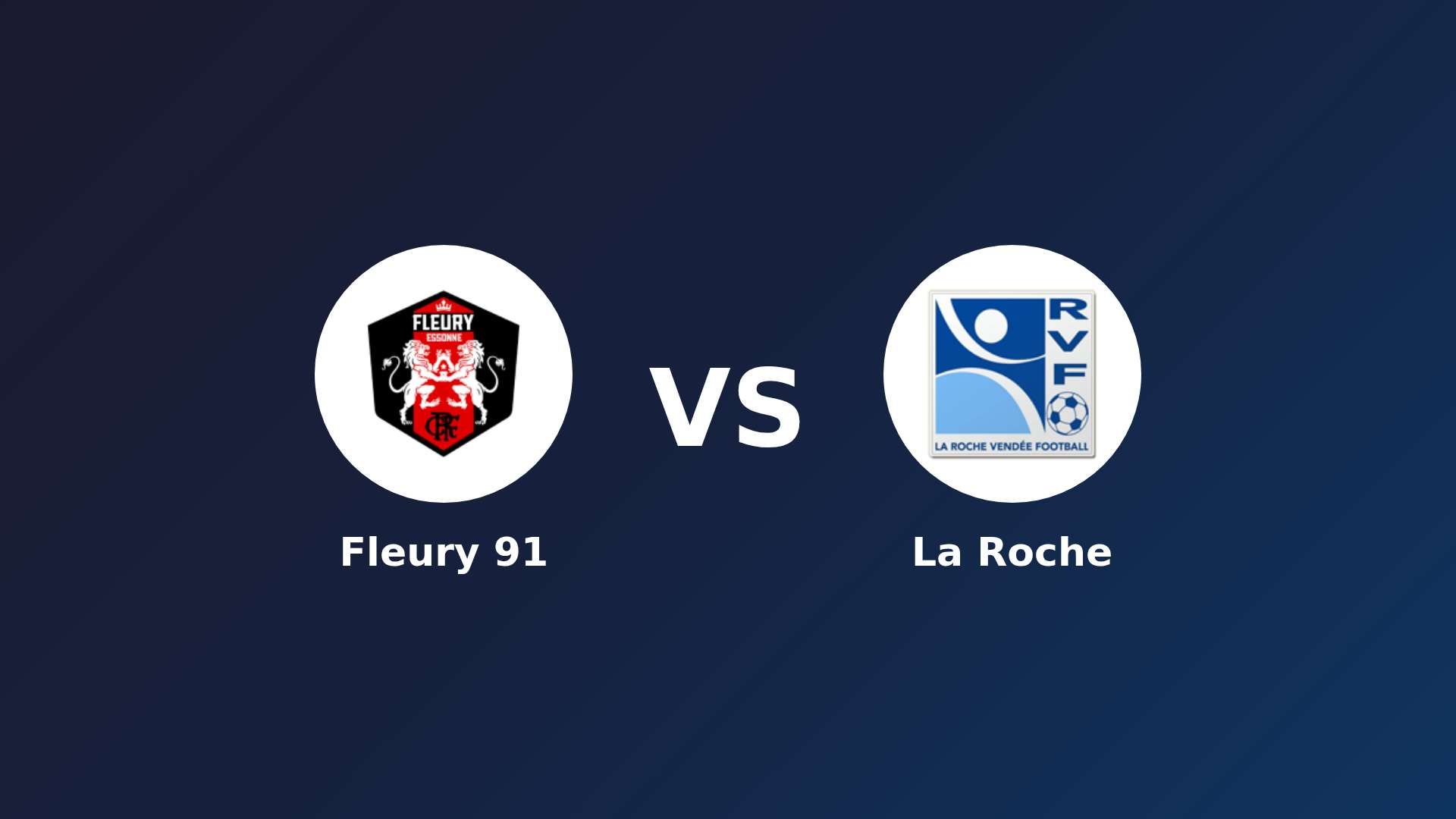 Fleury 91 vs La Roche