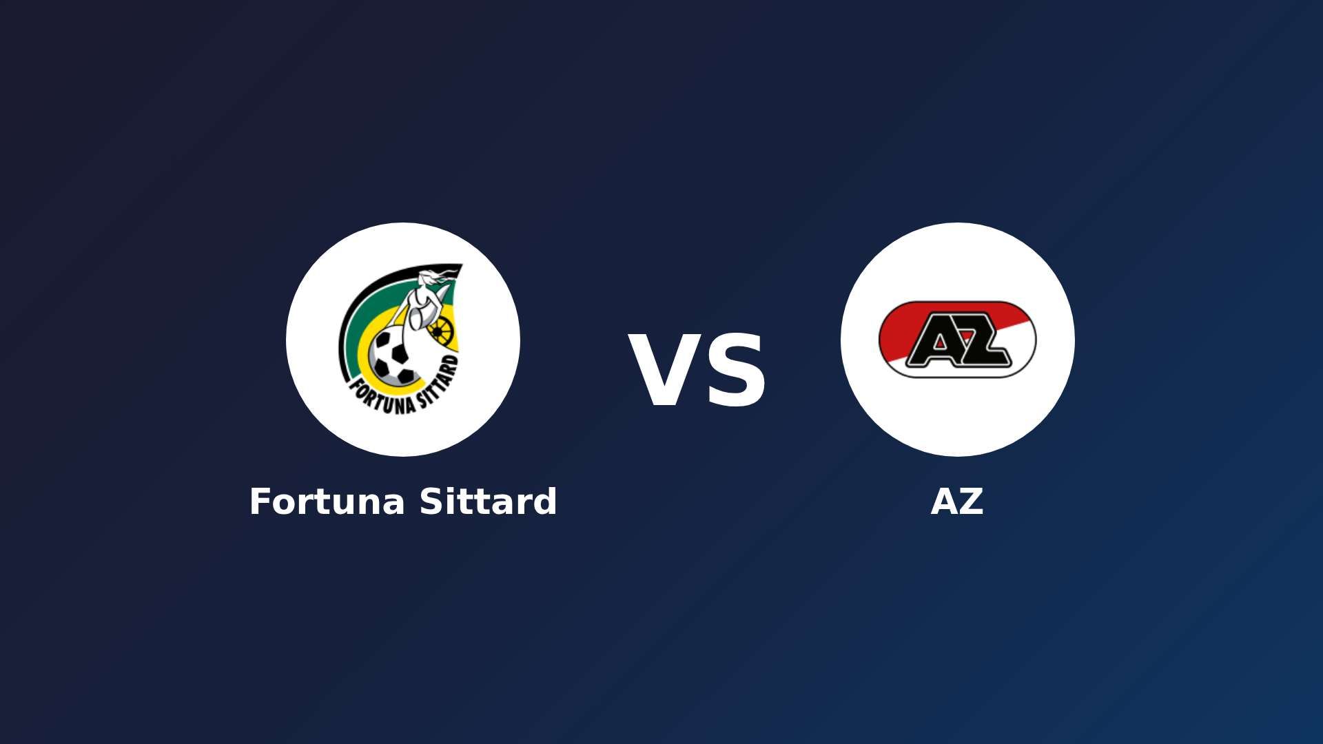 Fortuna Sittard vs AZ