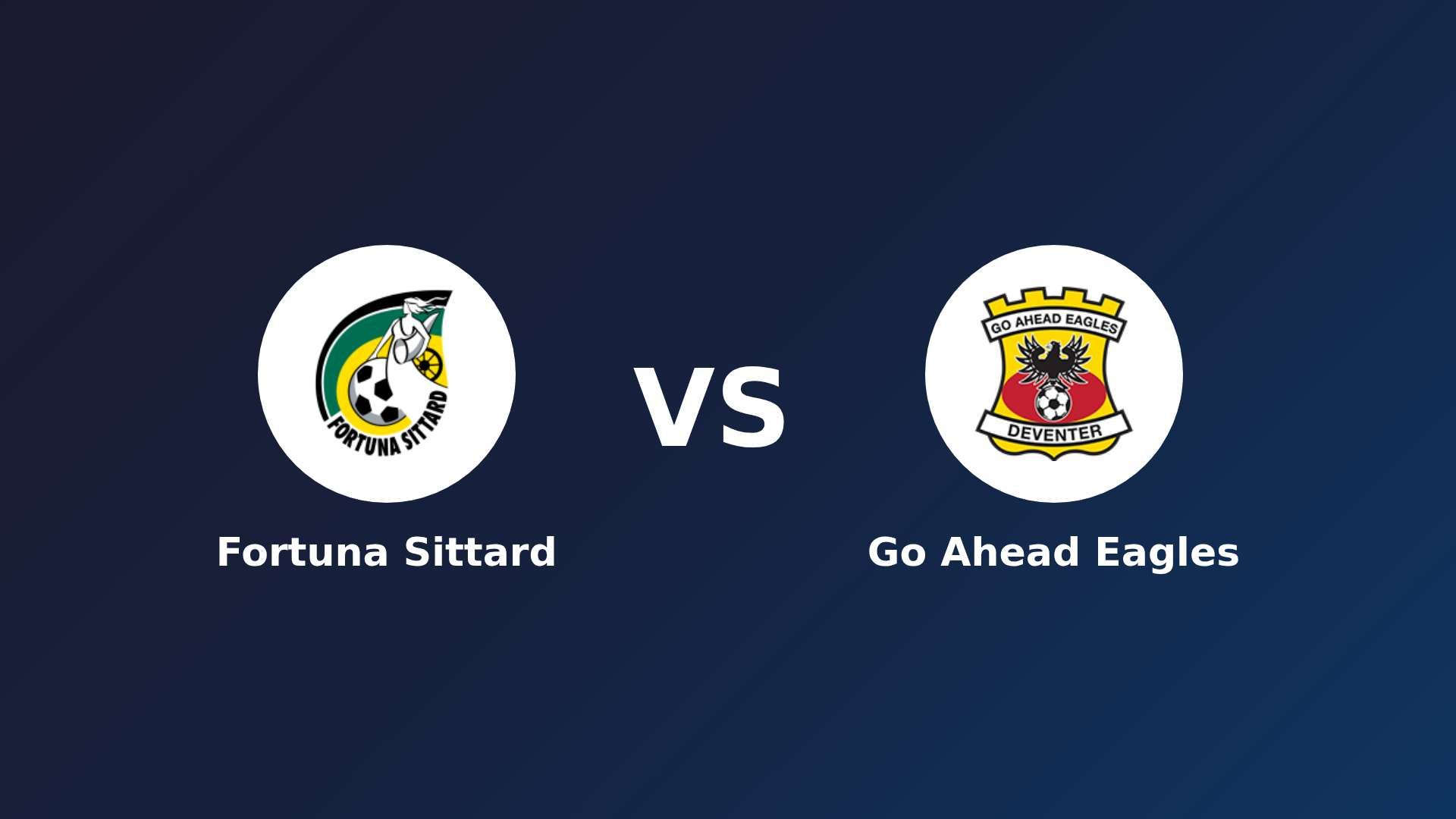 Fortuna Sittard vs Go Ahead Eagles