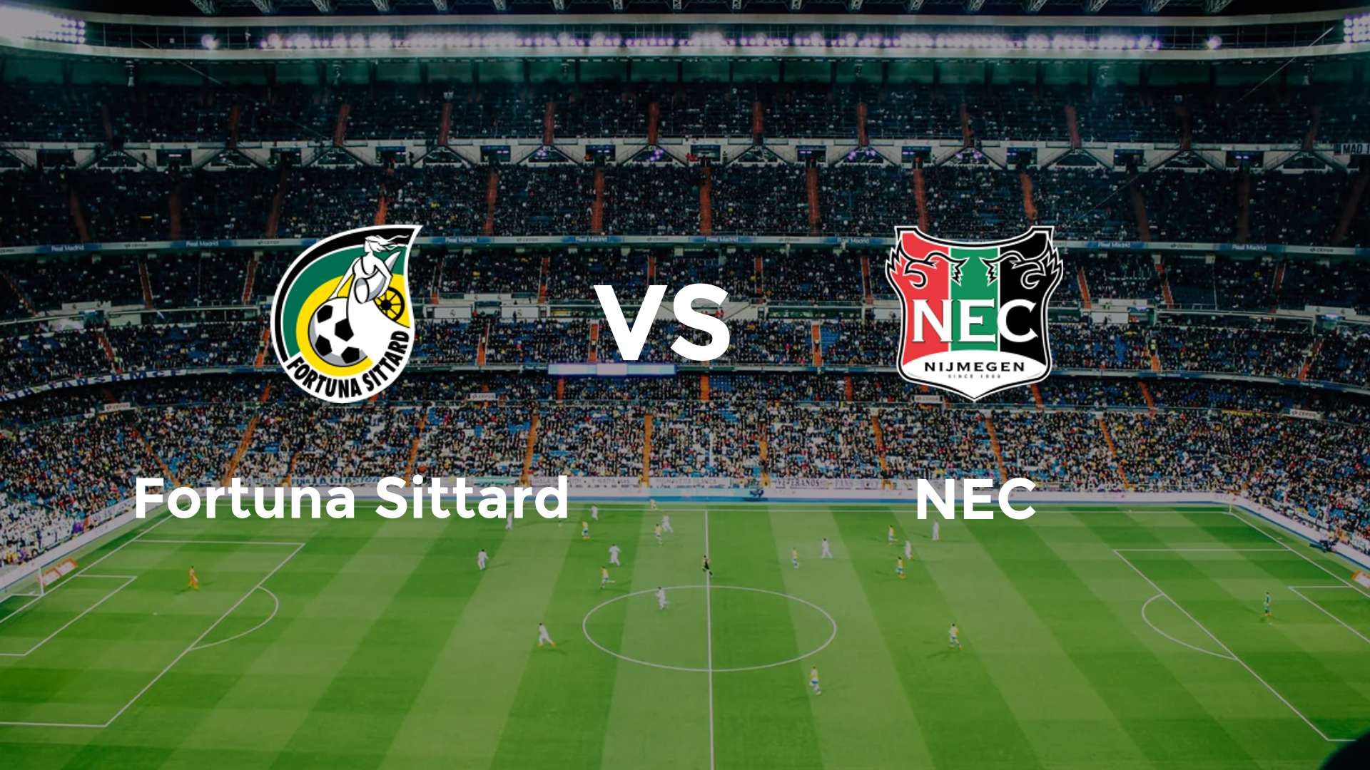 Fortuna Sittard vs NEC Nijmegen