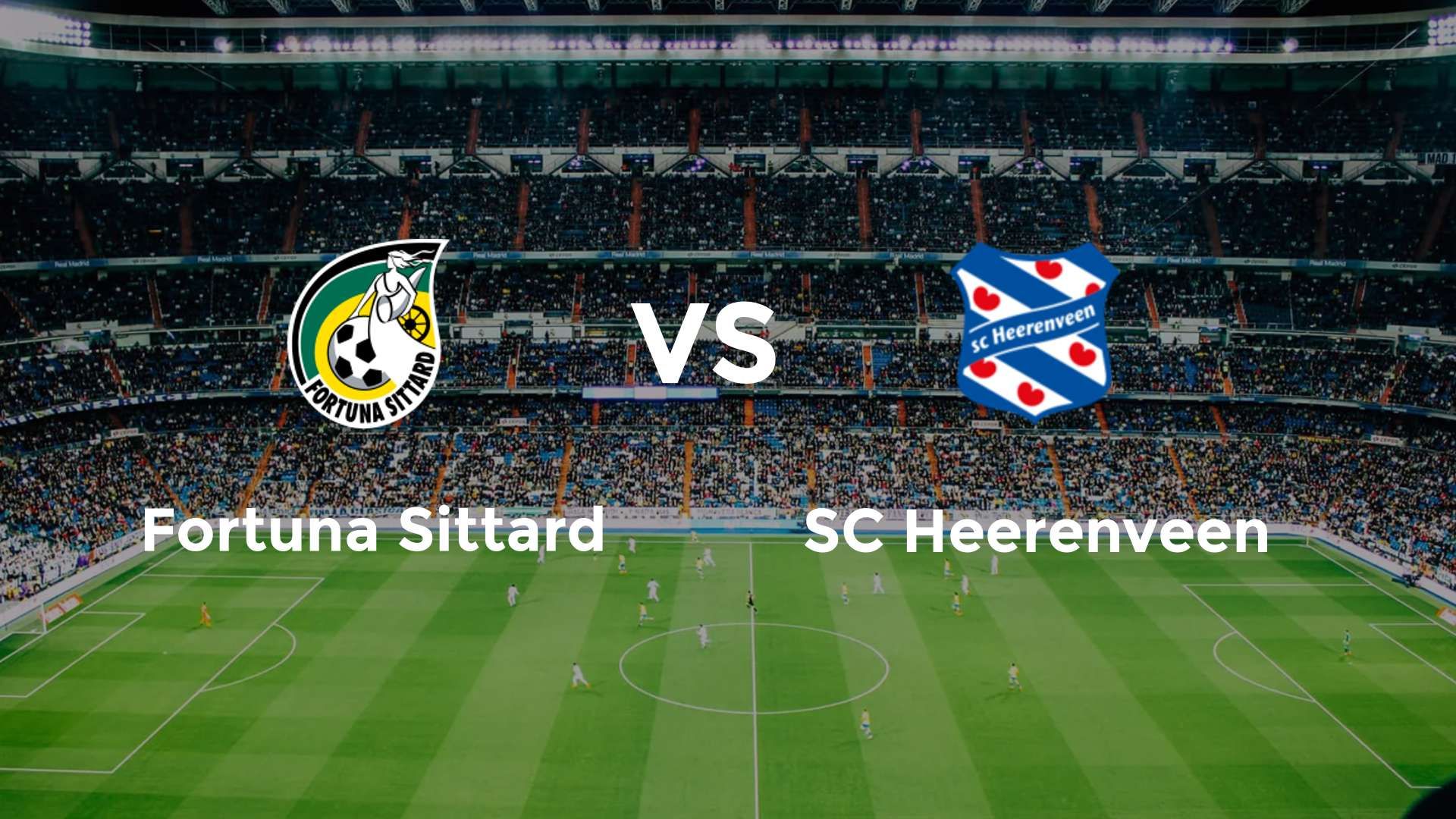 Fortuna Sittard vs SC Heerenveen