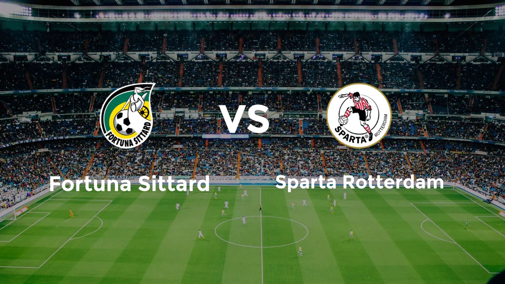 Fortuna Sittard vs Sparta Rotterdam