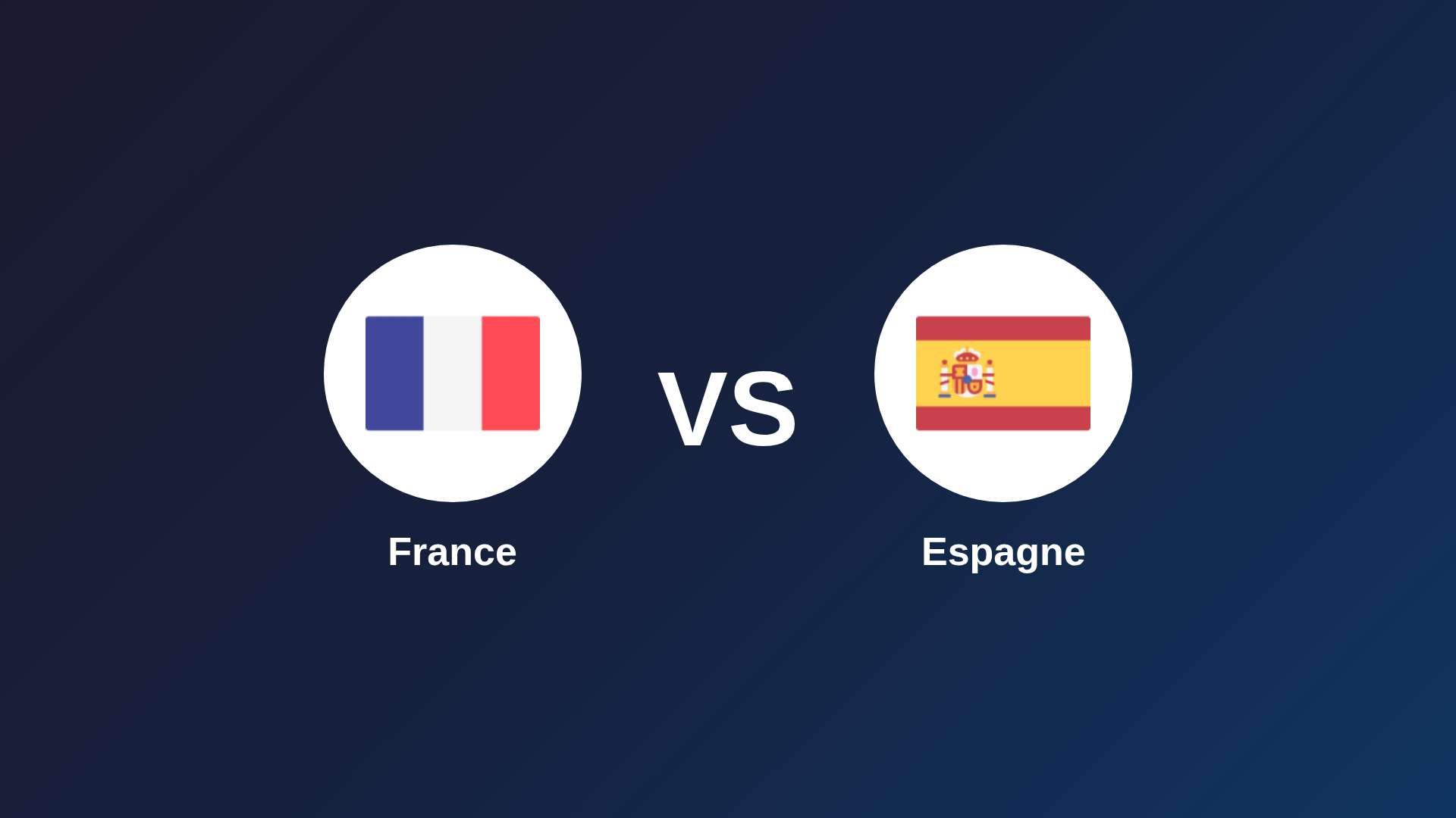 France - Espagne