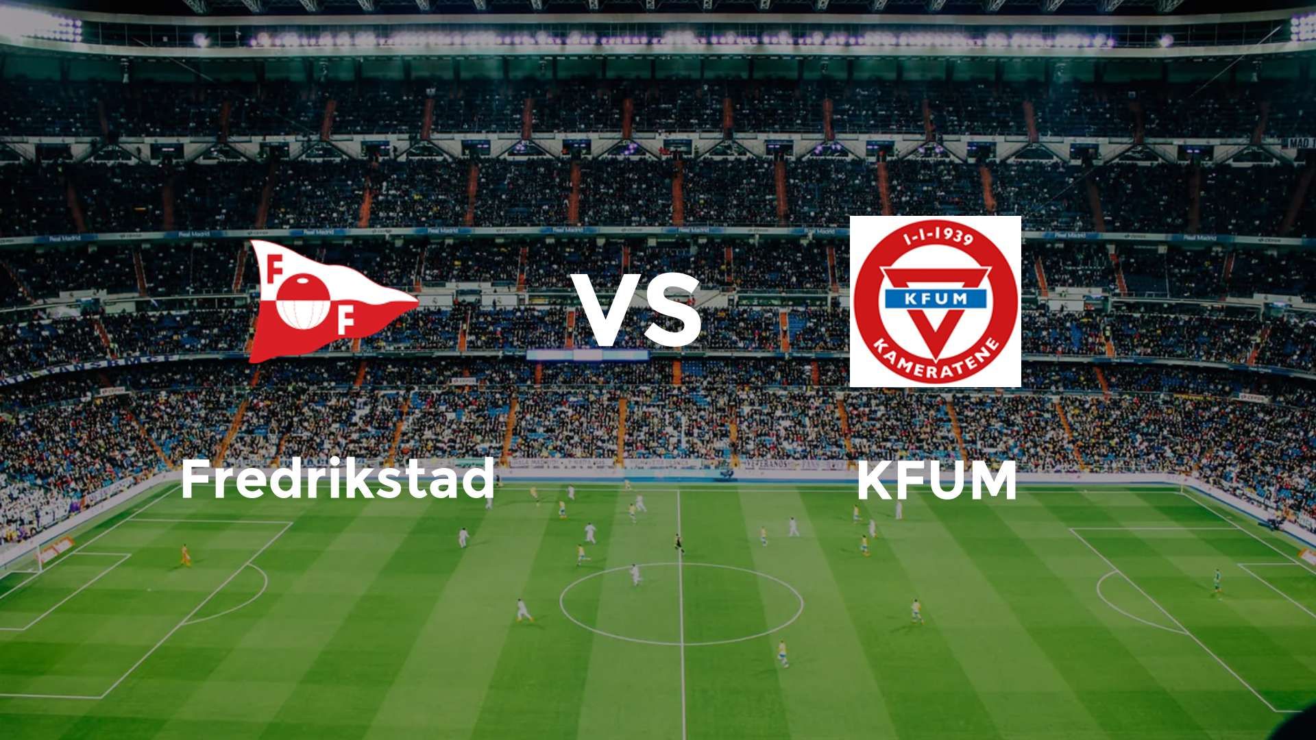 Fredrikstad vs KFUM
