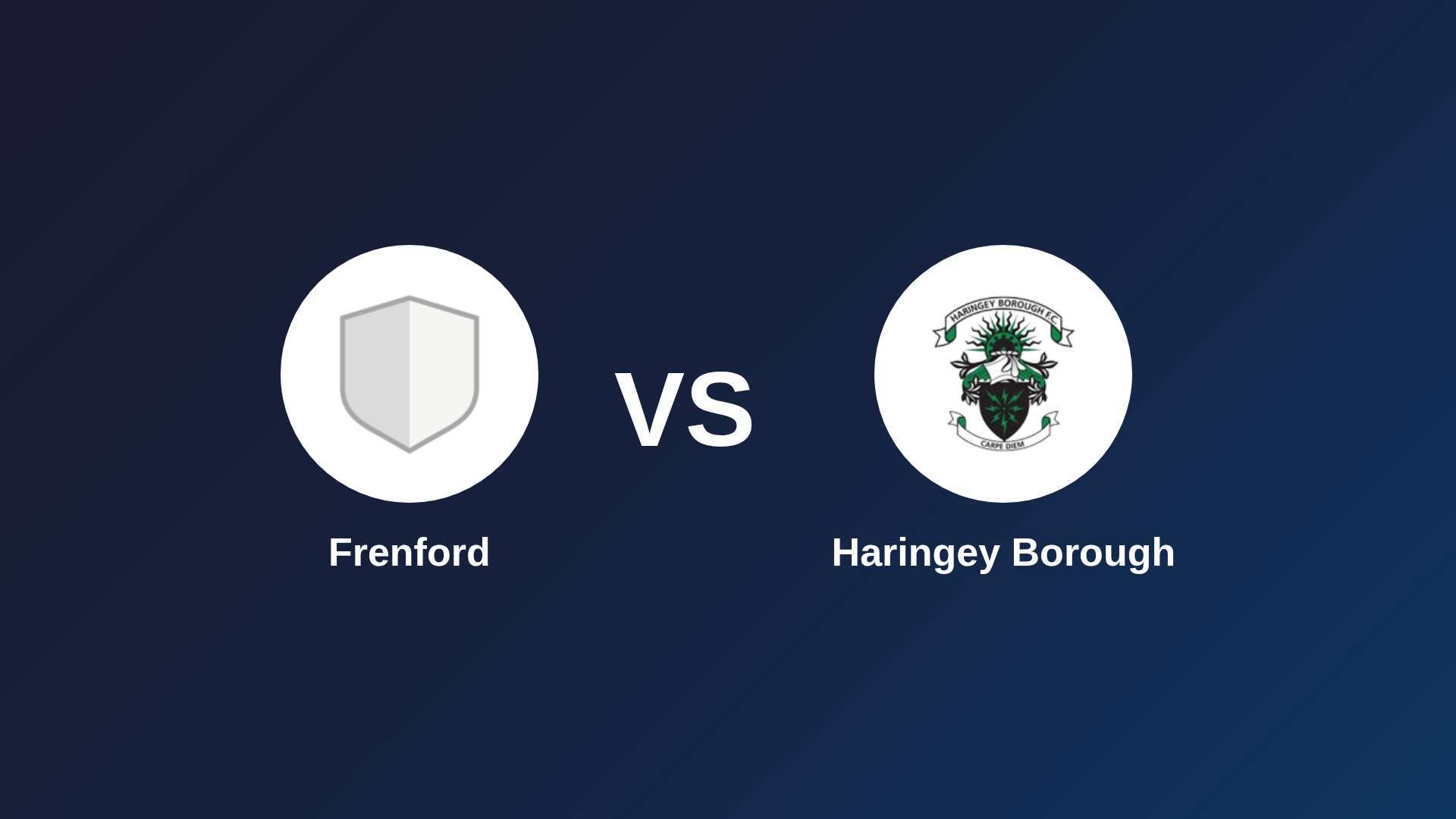 Frenford vs Haringey Borough