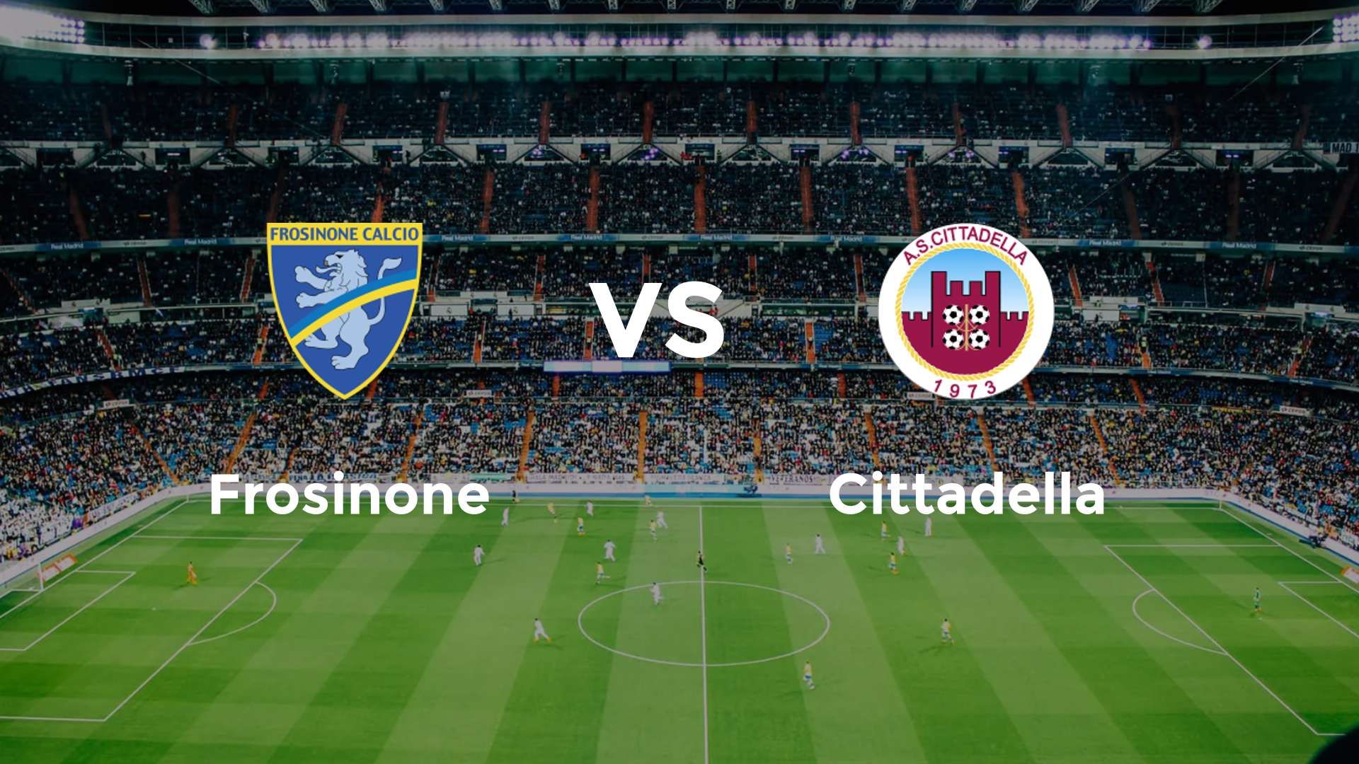 Frosinone vs Cittadella