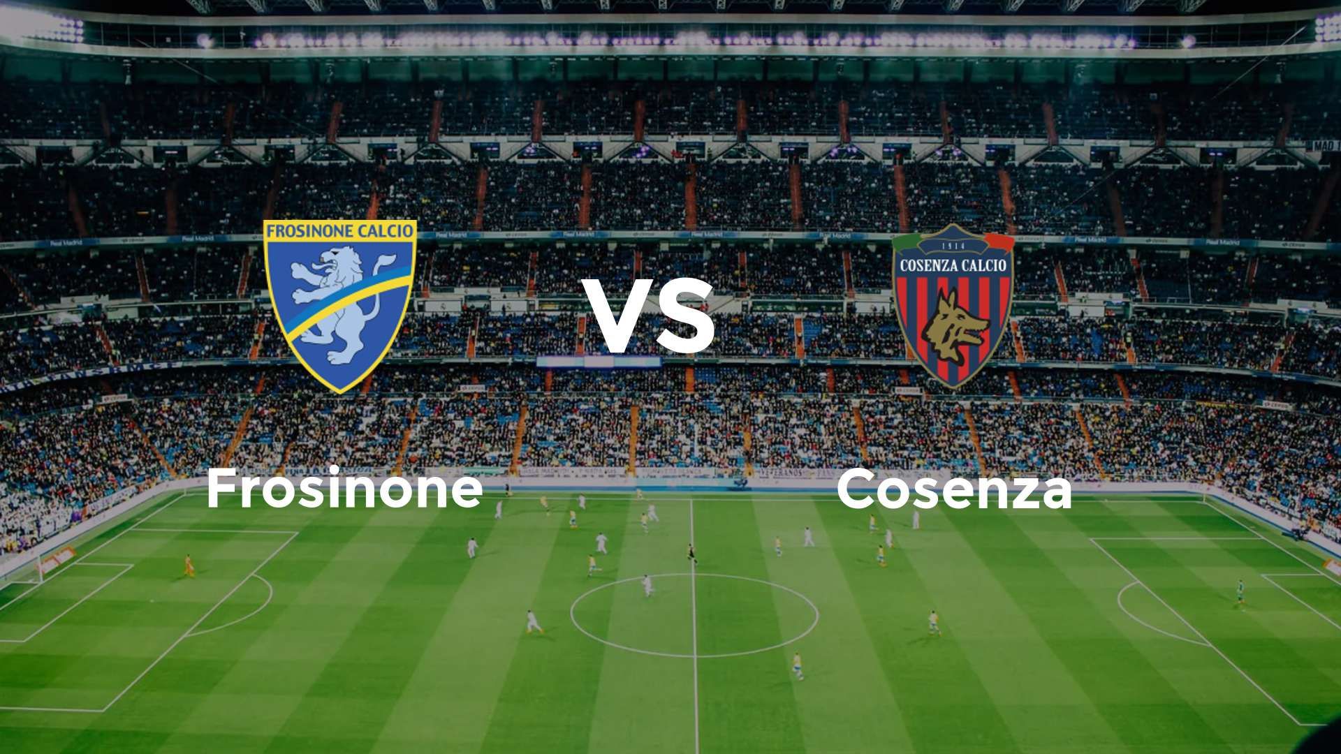Frosinone vs Cosenza