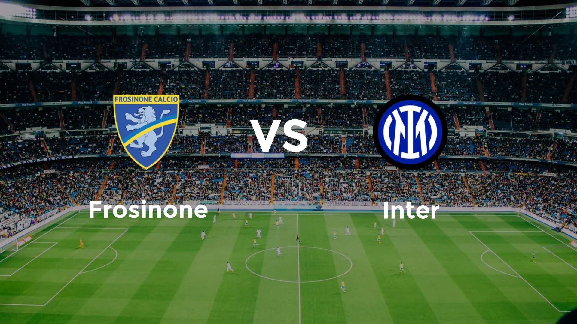 Frosinone vs Inter
