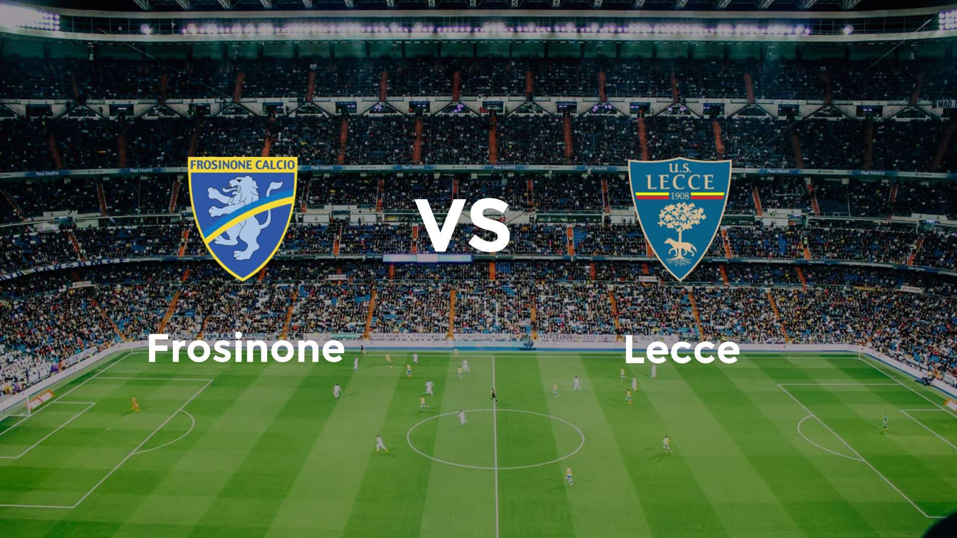 Frosinone vs Lecce
