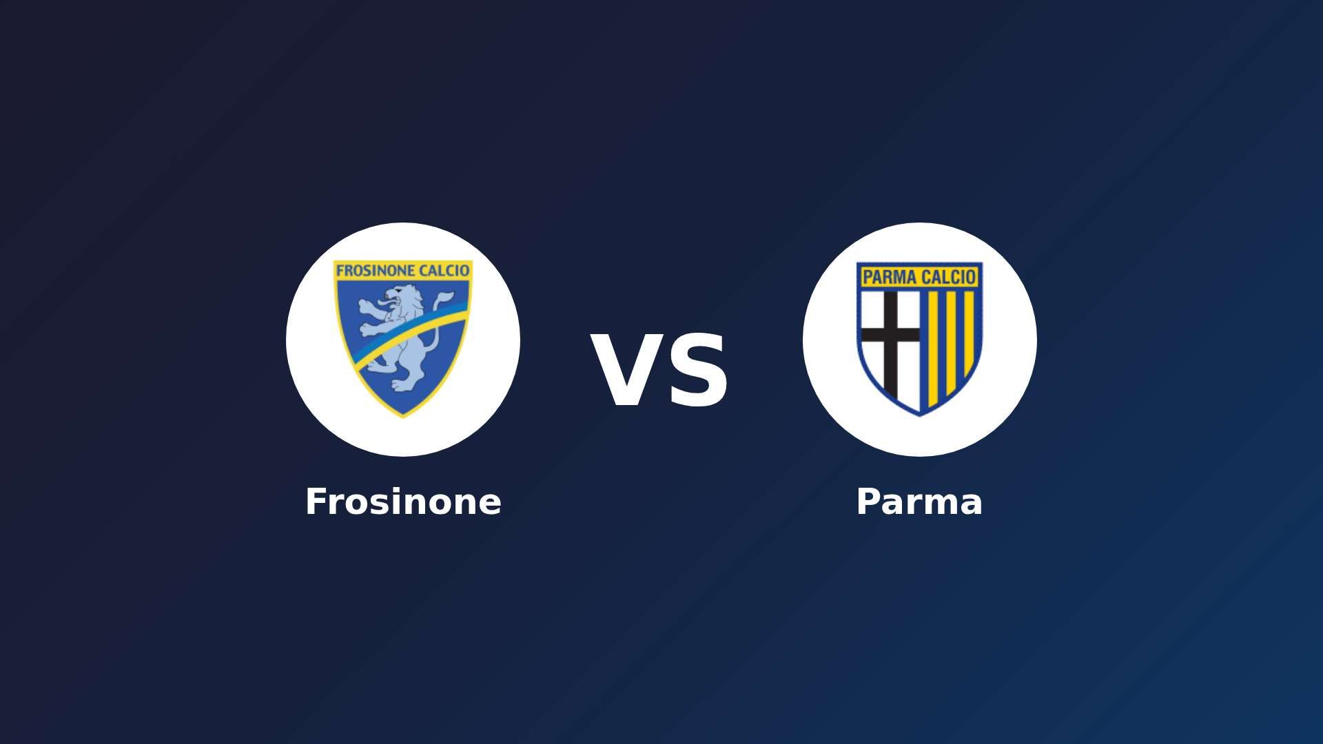 Frosinone vs Parma