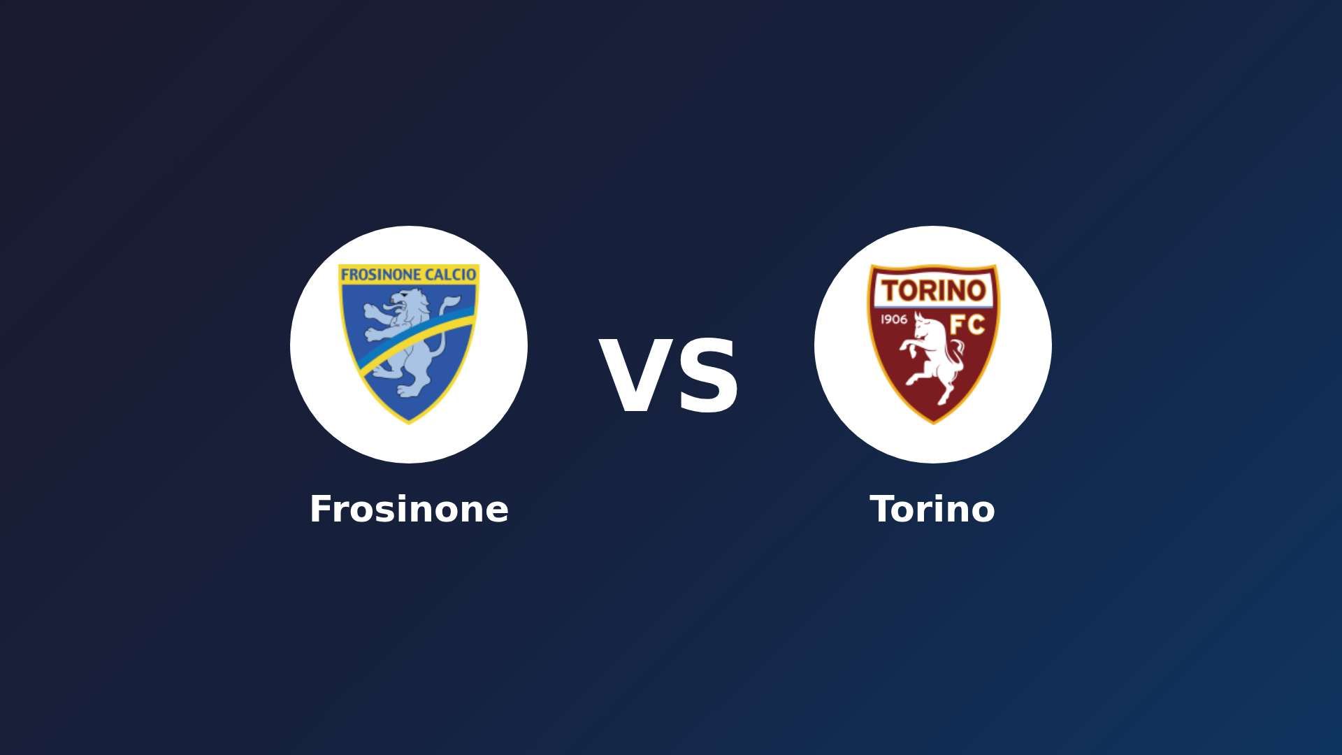 Frosinone vs Torino