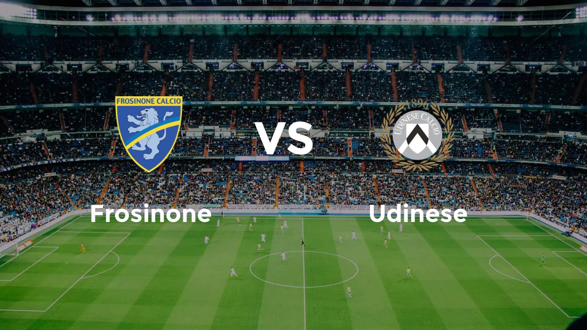 Frosinone vs Udinese