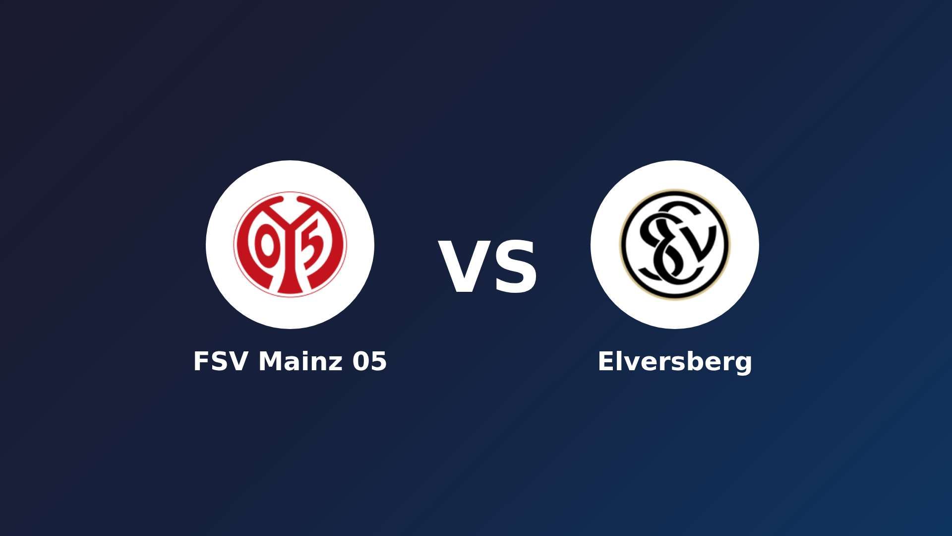 FSV Mainz 05 vs Elversberg