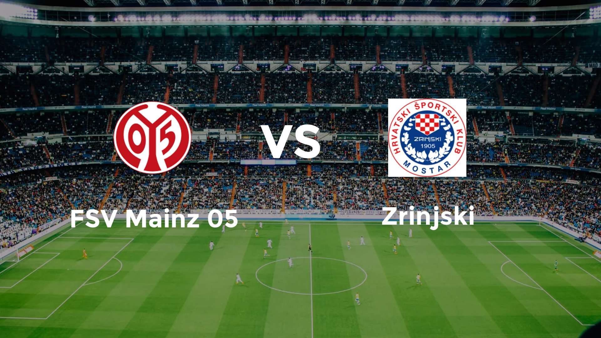 FSV Mainz 05 vs Zrinjski