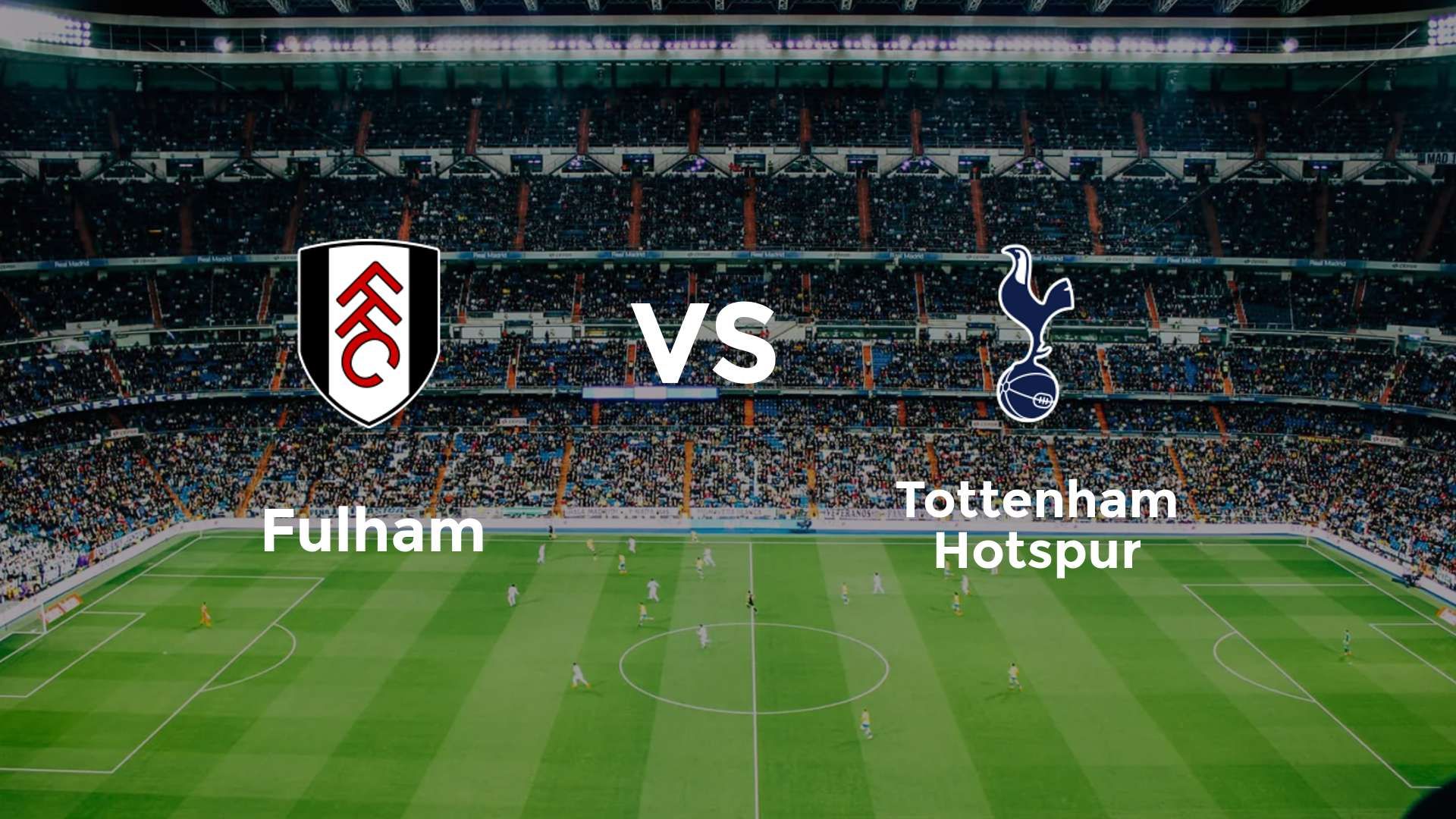 Fulham vs Tottenham Hotspur