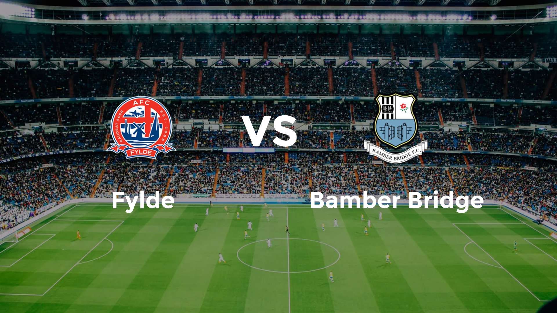 Fylde vs Bamber Bridge