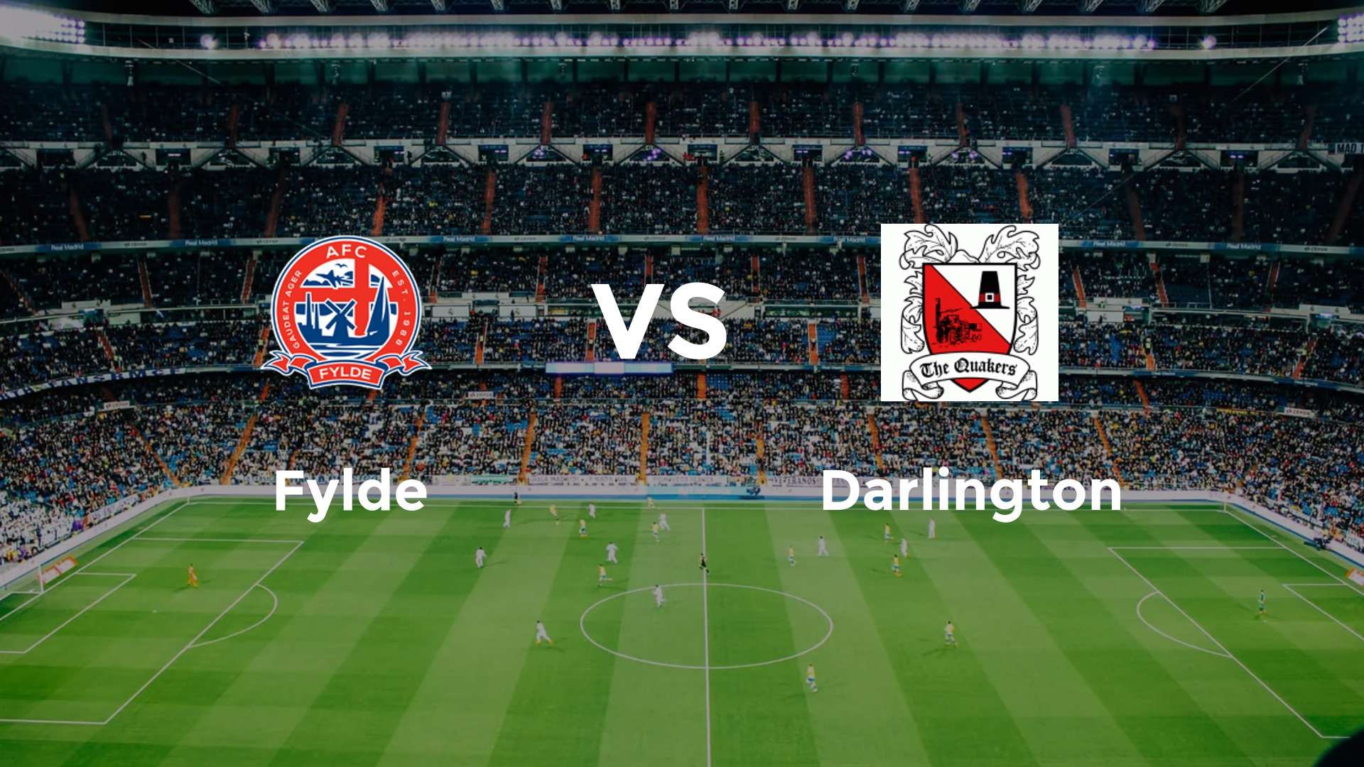 Fylde vs Darlington