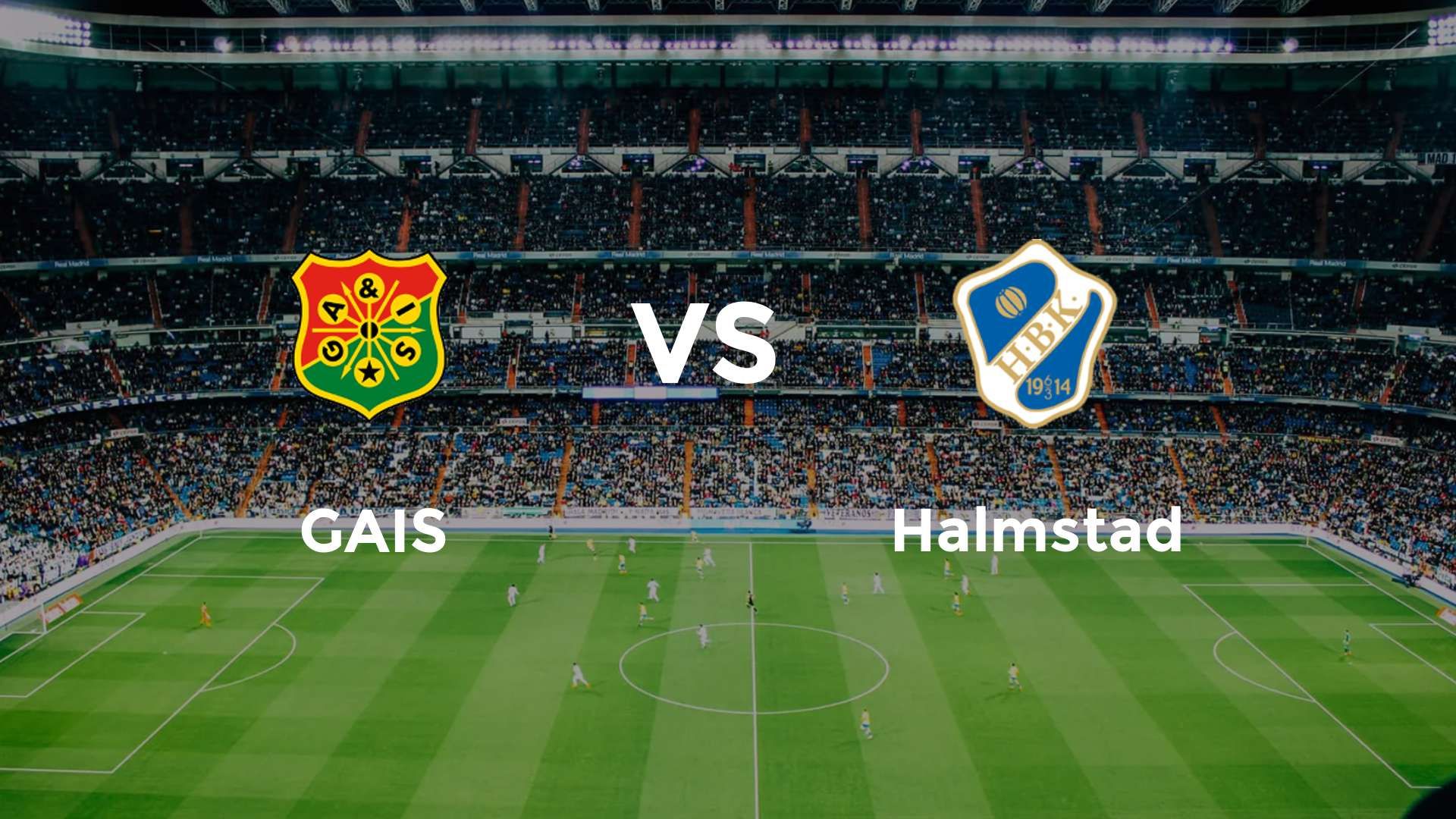 GAIS vs Halmstad