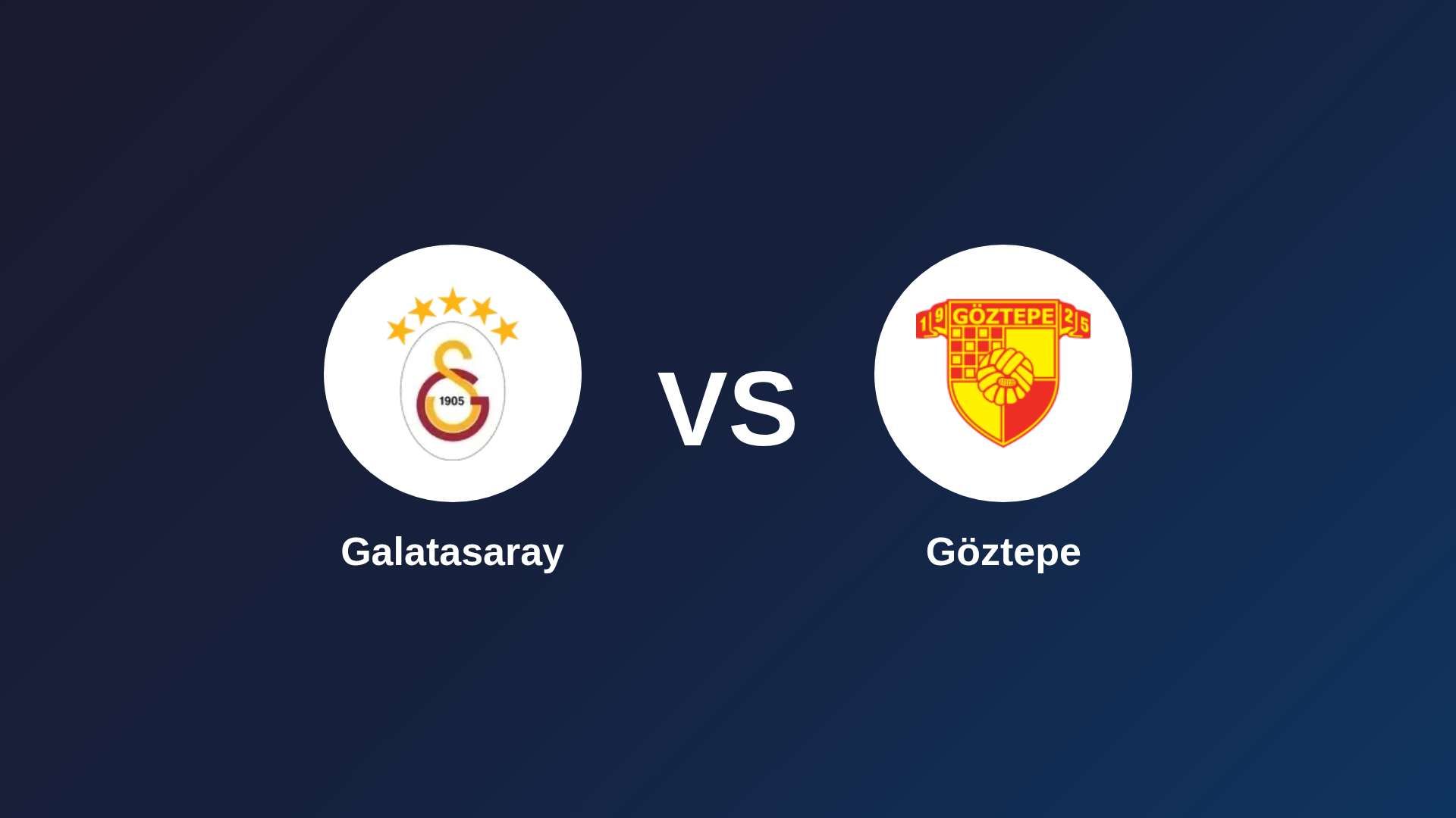 Galatasaray vs Göztepe