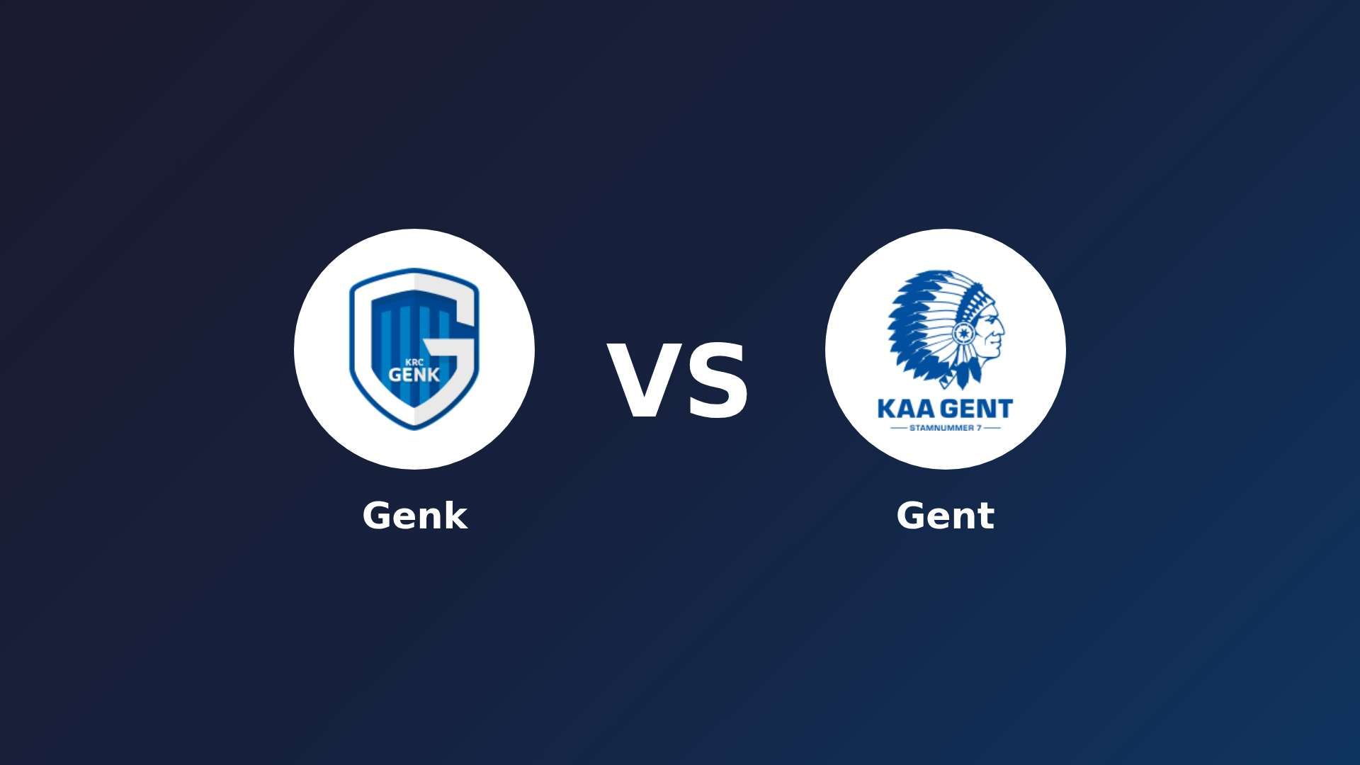 Genk vs Gent