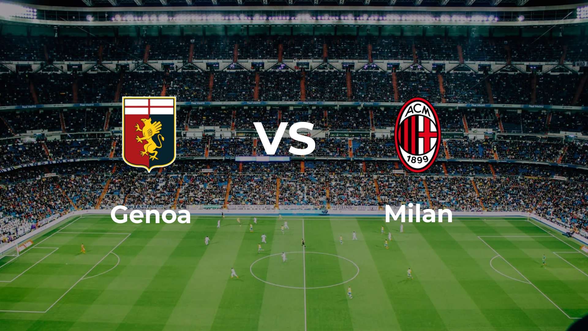Genoa vs AC Milan