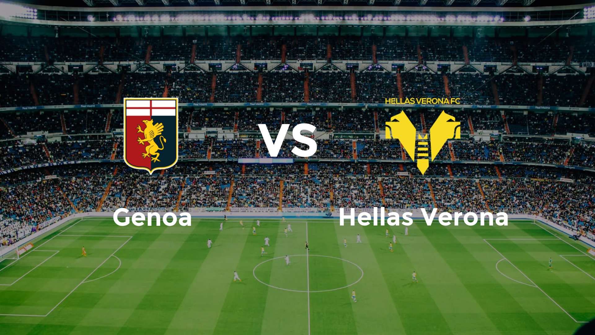 Genoa vs Hellas Verona